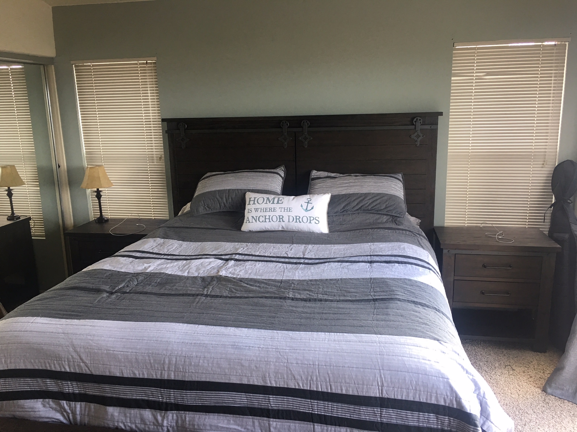 Vessey Standard Shams and Quilt (quilt purchased at Bed Bath and Beyond)
