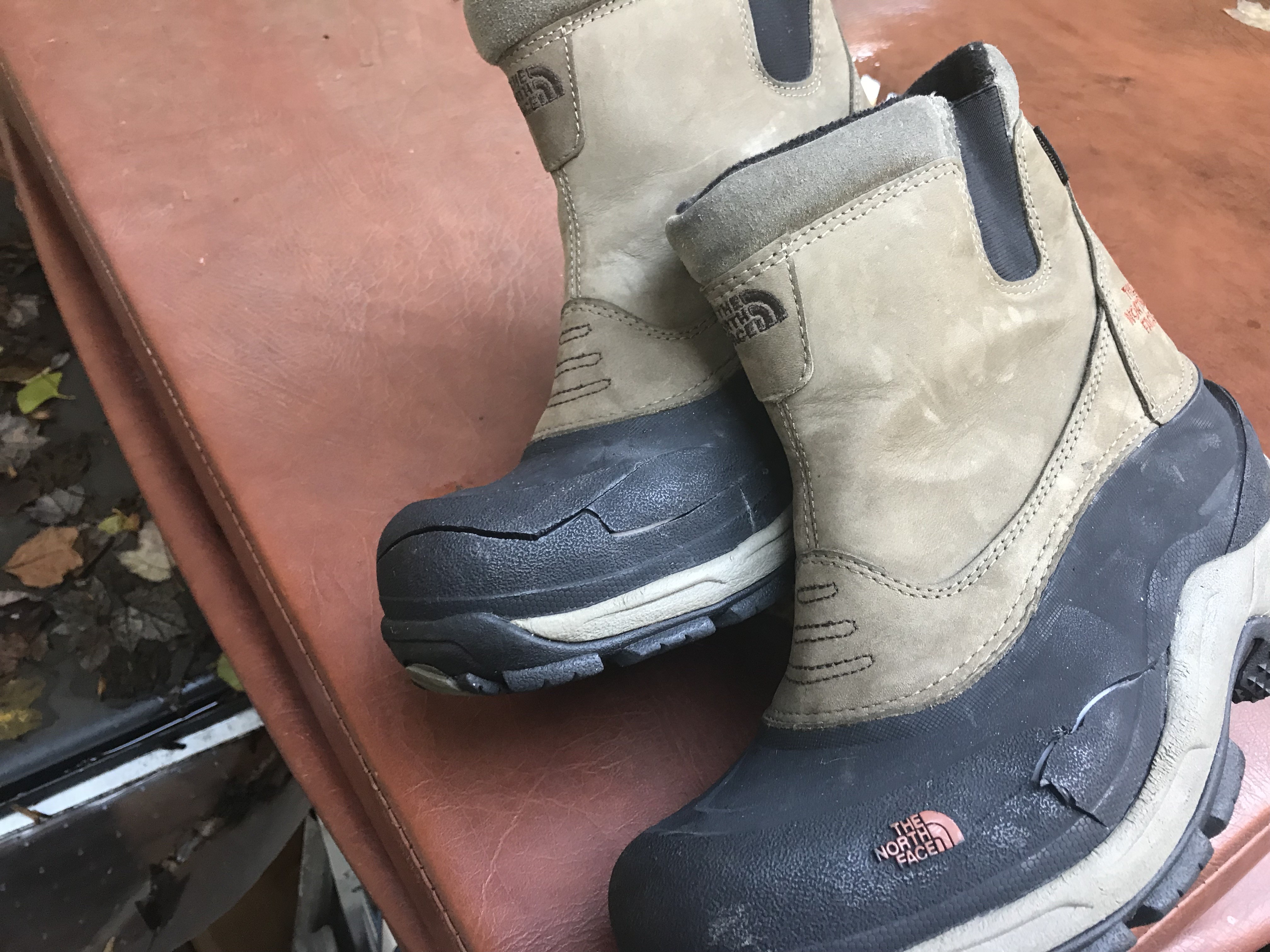 fail points on both boots