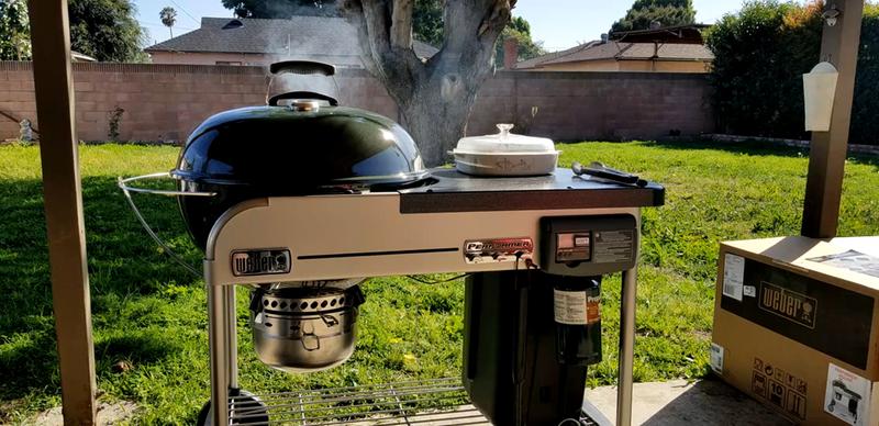 First cook. Set up took about an hour and a half.