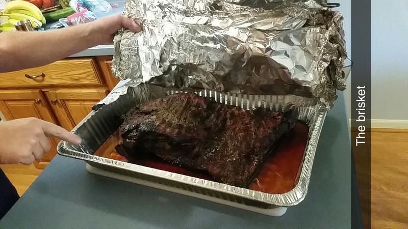 Look at that brisket!