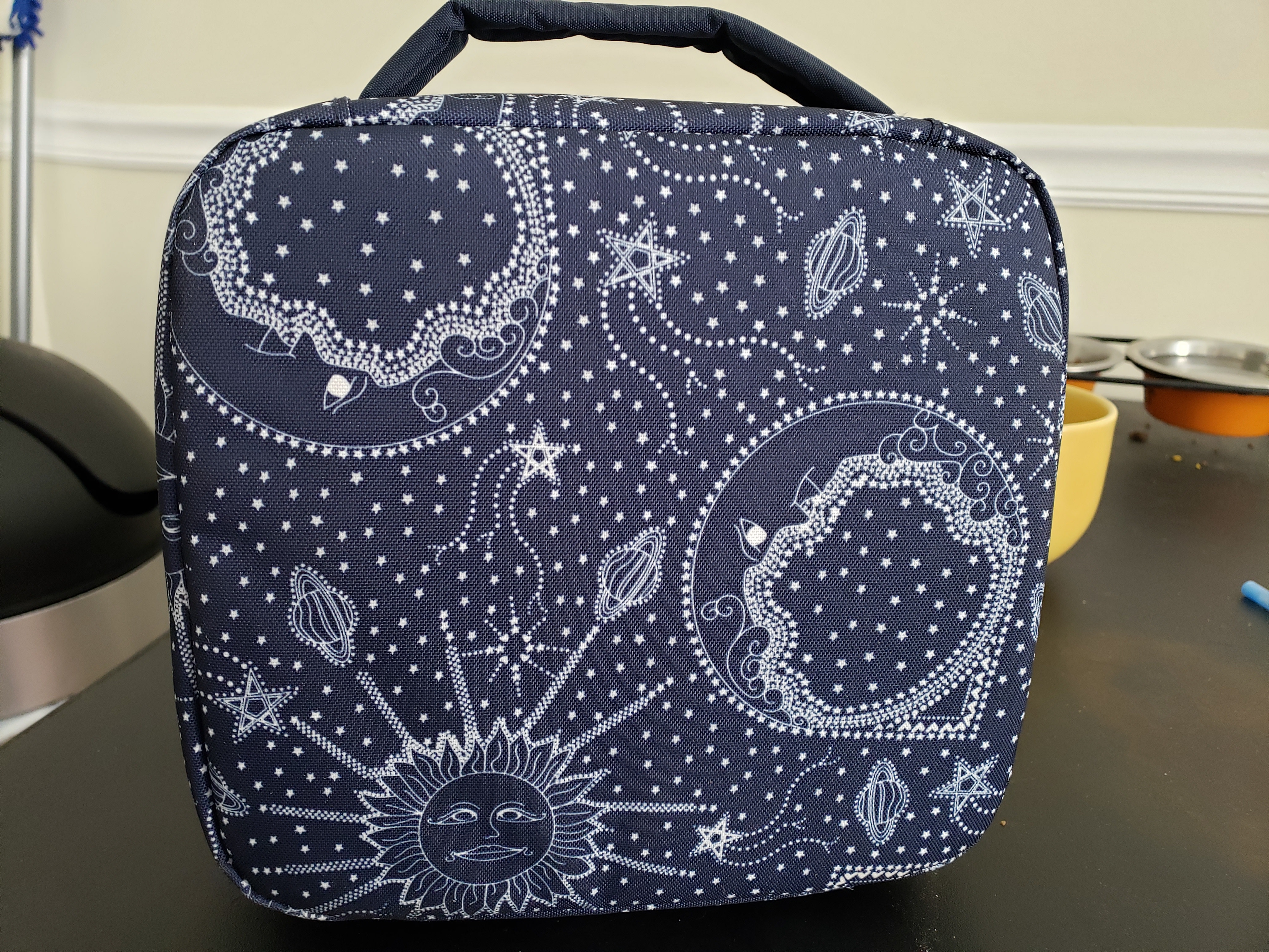 After meal items are packed.