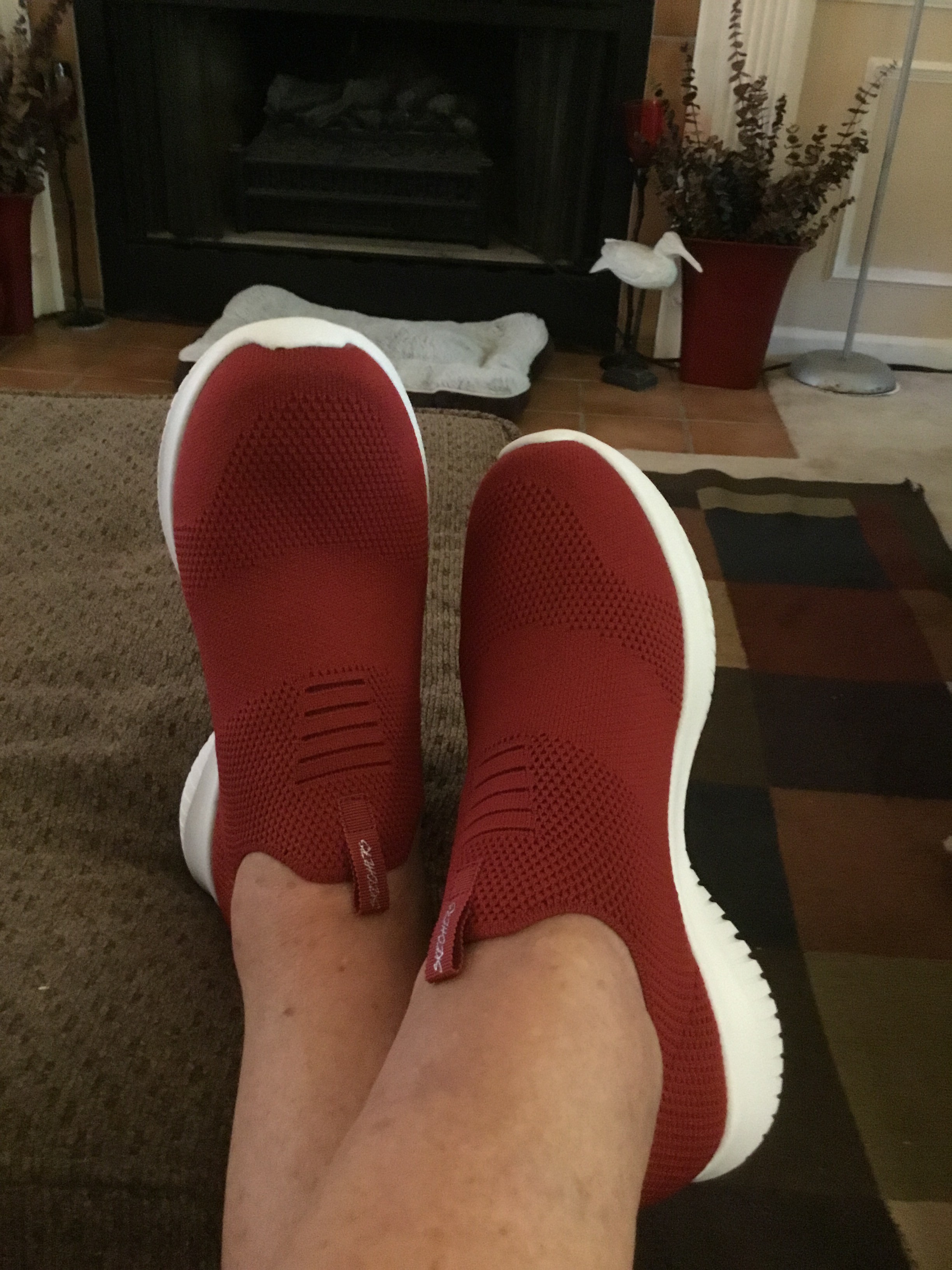 Skechers Women's Ultra Flex - First Take Walking Sneakers from Finish Line  - Macy's