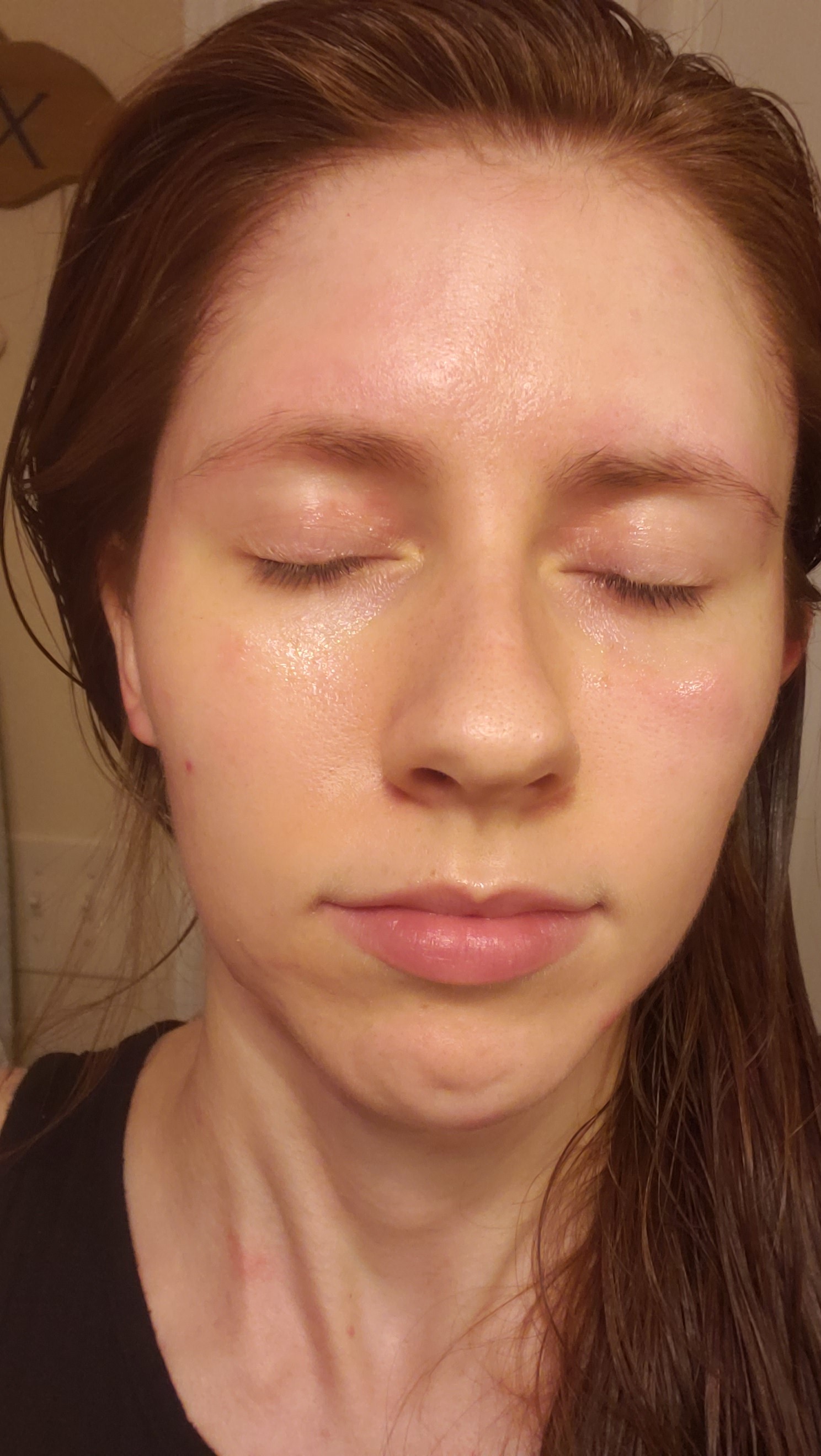 Several days after stopping this product