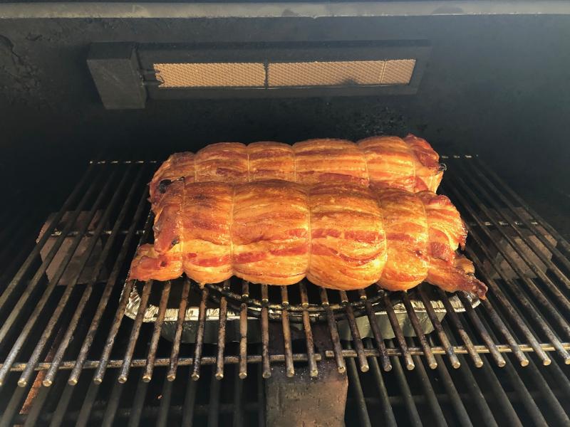 Bacon Wrapped Pork Loin