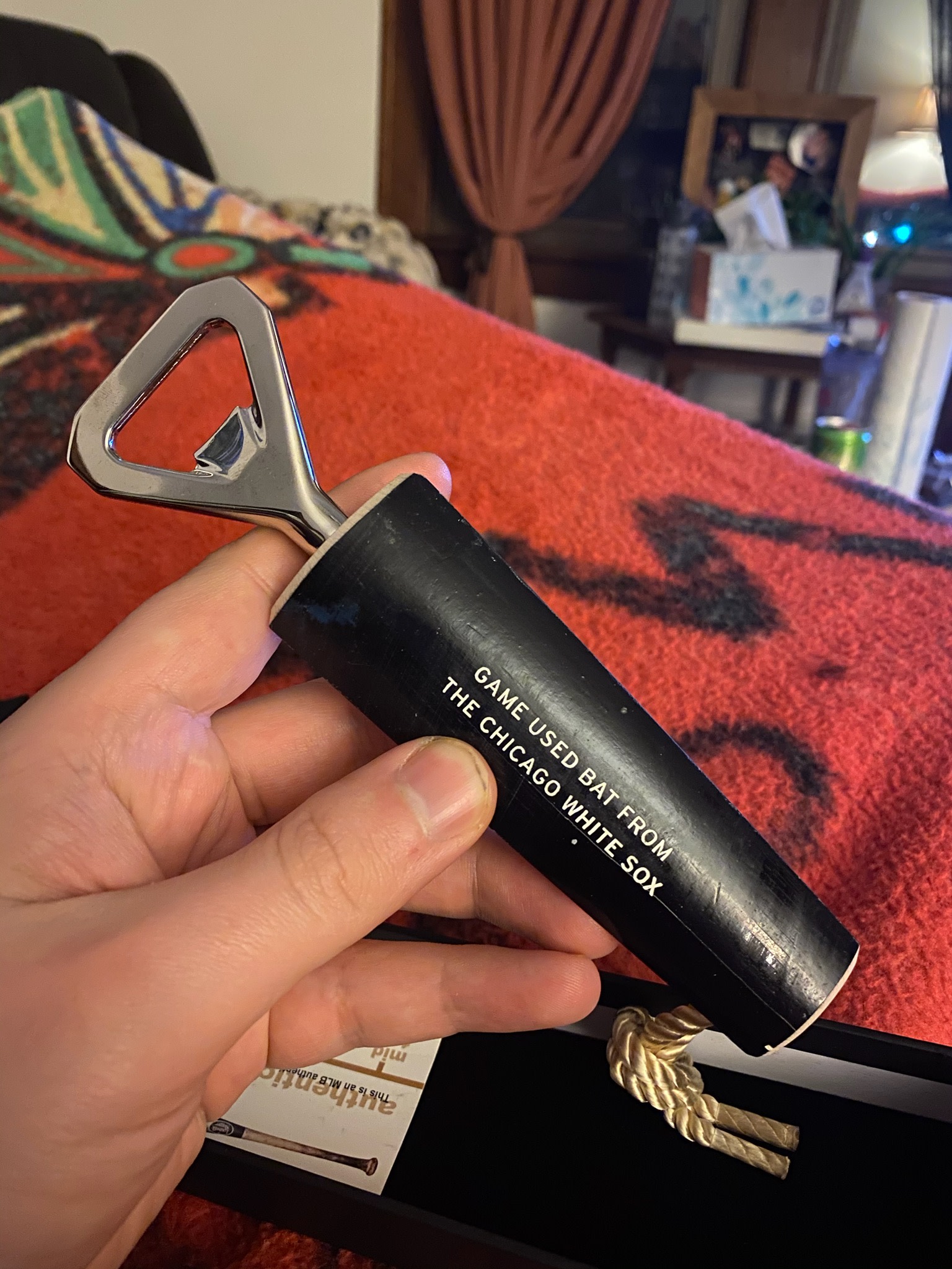 MLB Game Used Baseball Bat Bottle Openers Goods