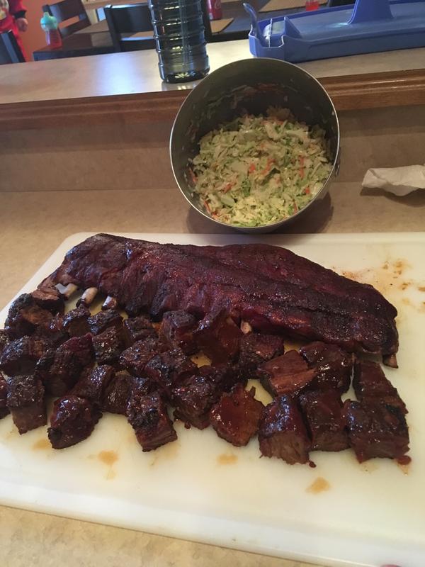 Kansas City style!!! Ribs and burnt ends