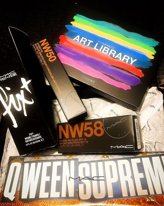 Soooo my MAC Haul was half Ulta, half Mac Website but it's all here now! 💜💜 #QuarantineShopping lol