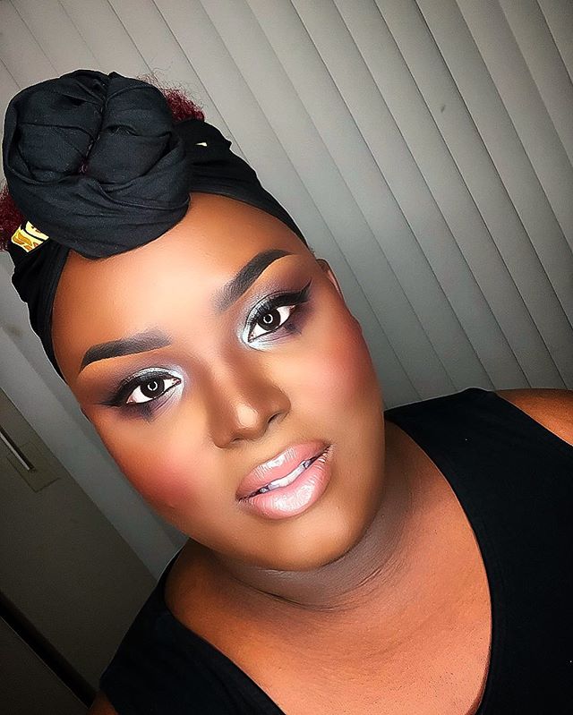 Face inspired by my Good sis and fellow PSM @makeupsidney_ 💜💜💜 #mua #blackboymua #gaymua #ultabeauty