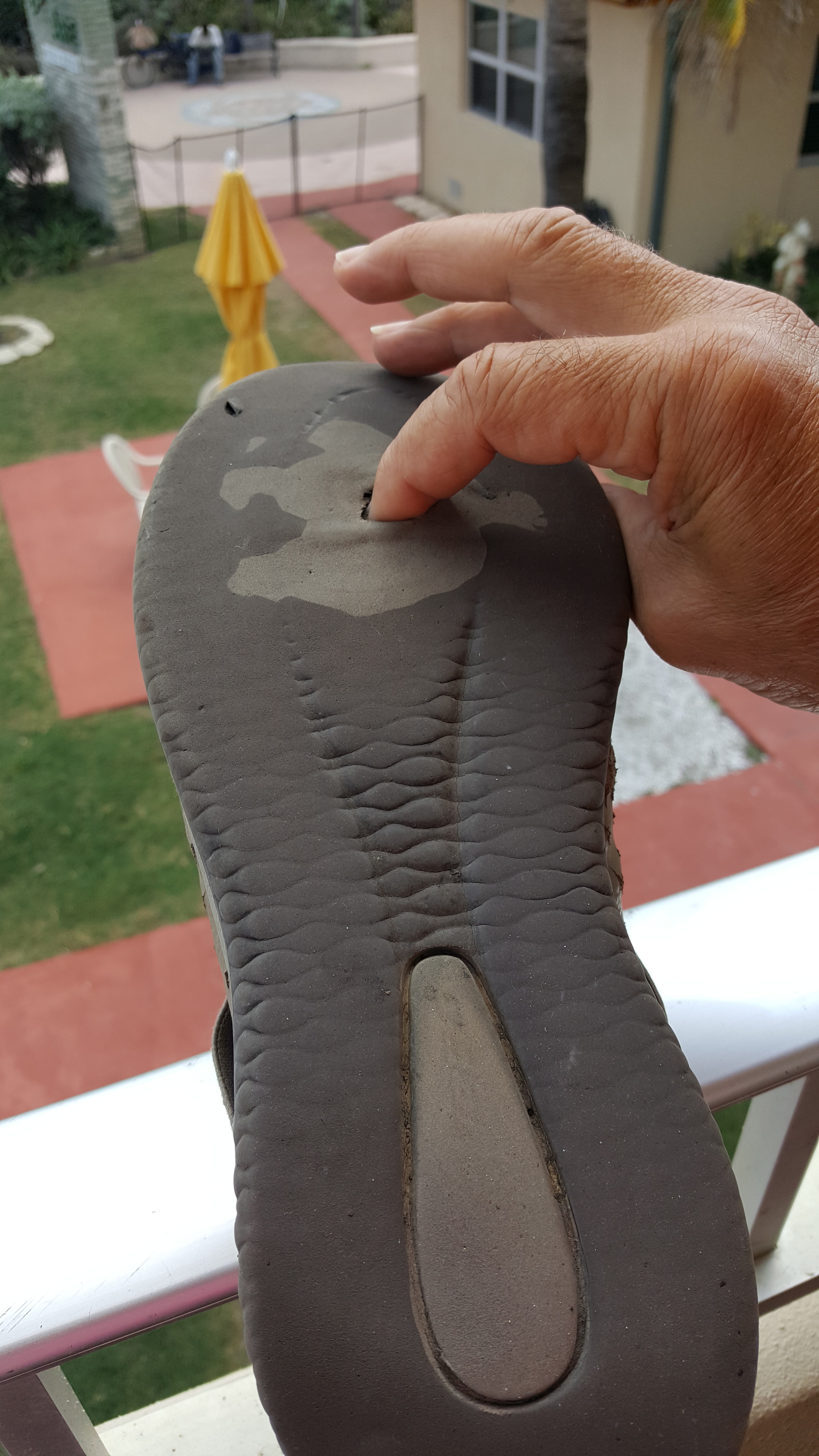 Well worn shoe