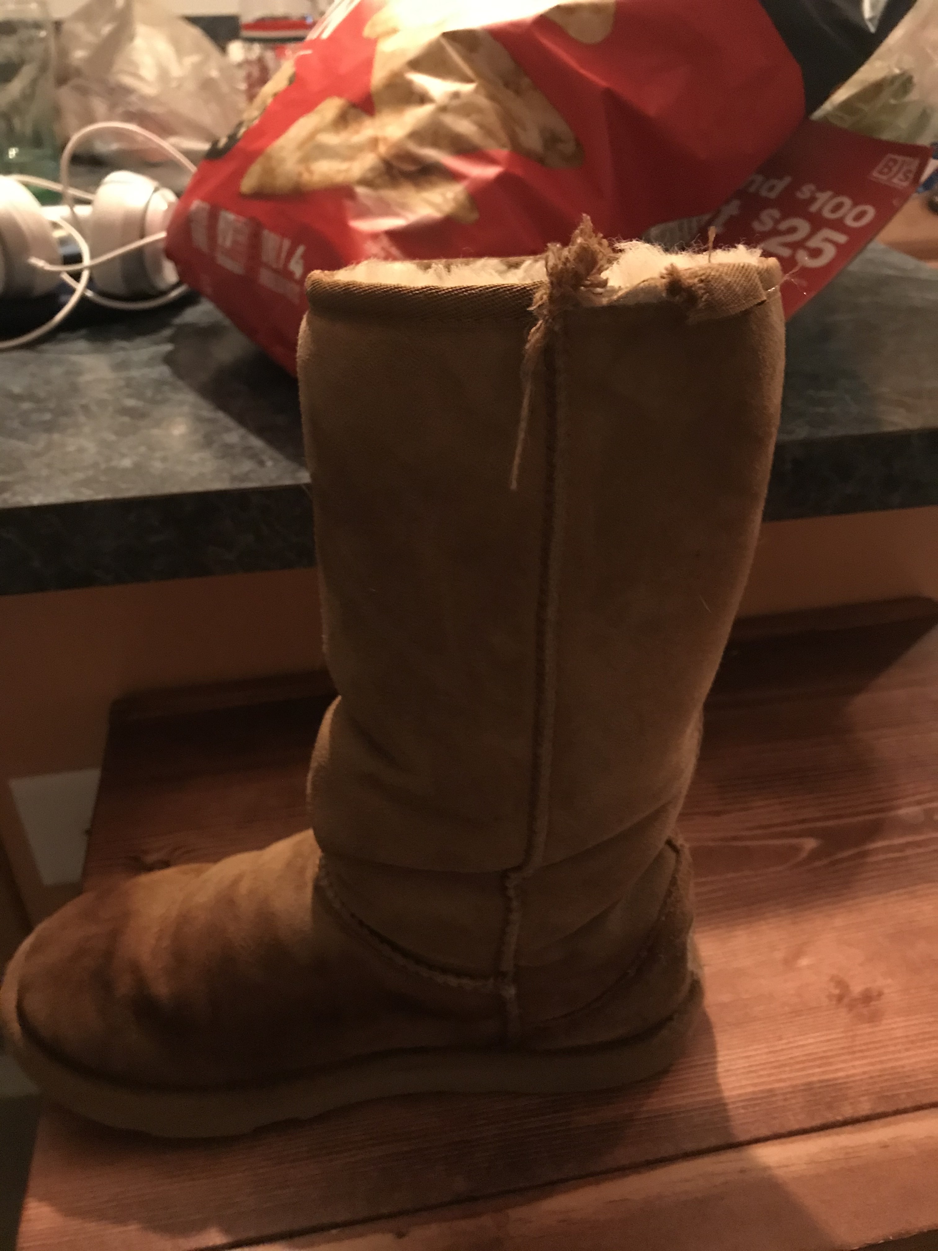 After a month wearing