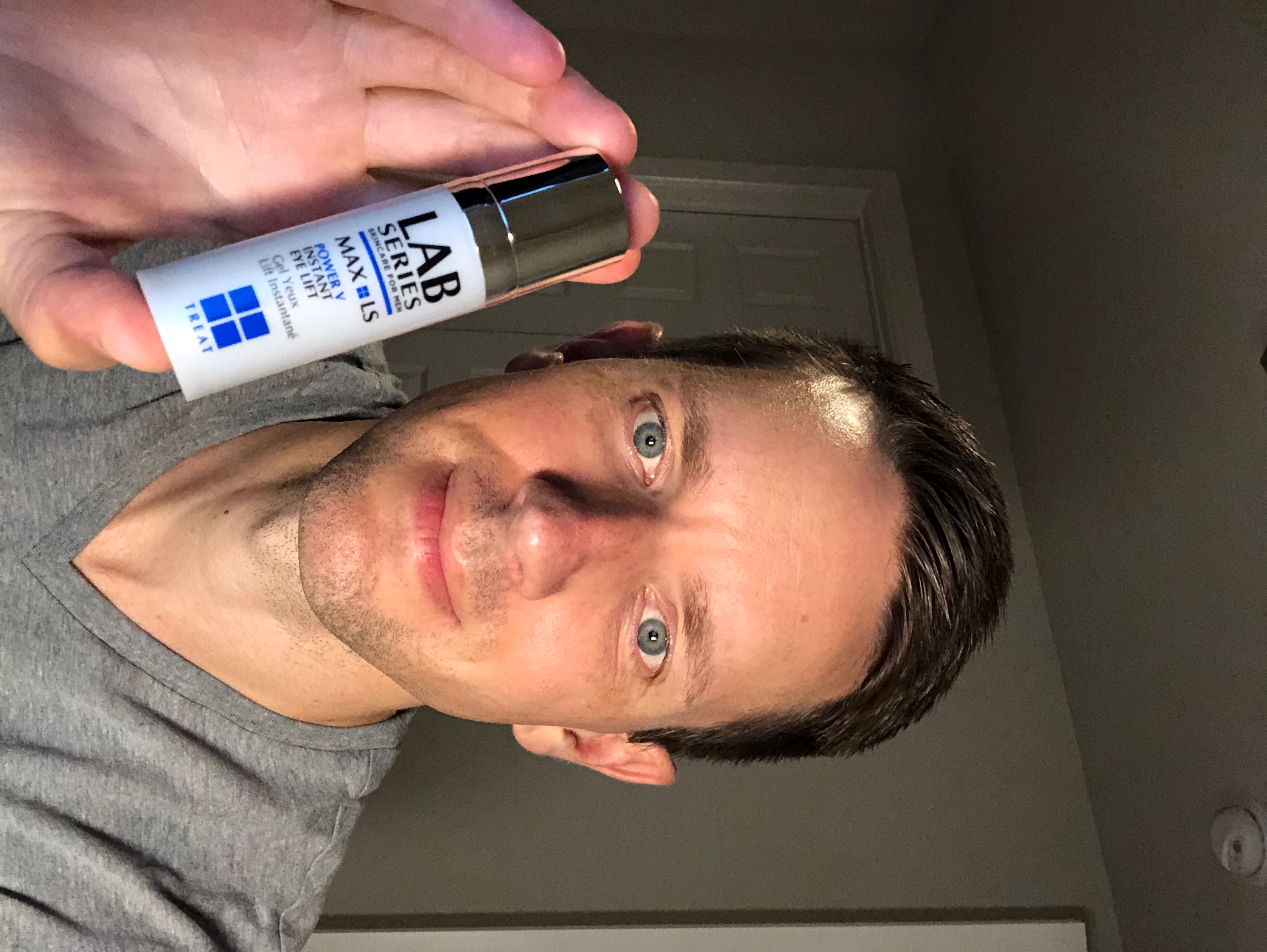 First day using eye lift