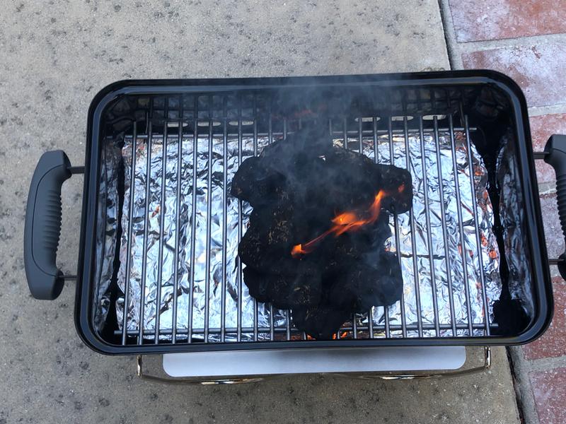starting a fire in my Weber Go-Anywhere