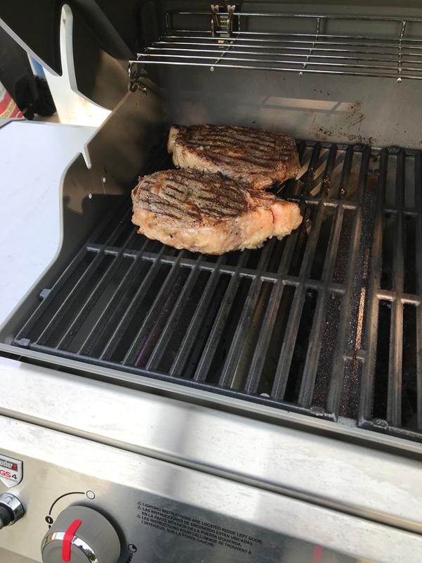 Ribeye's and Weber!