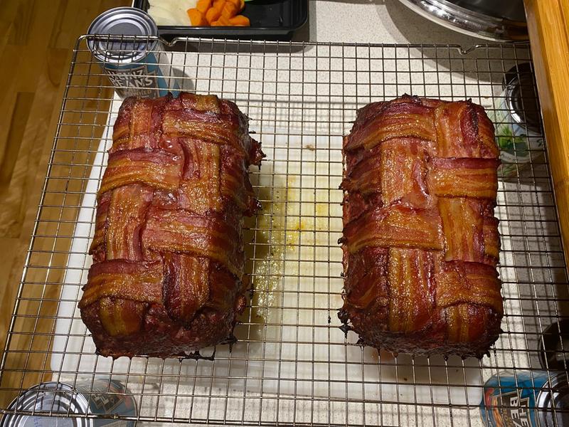 Delicious Meatloaf, came out perfect.