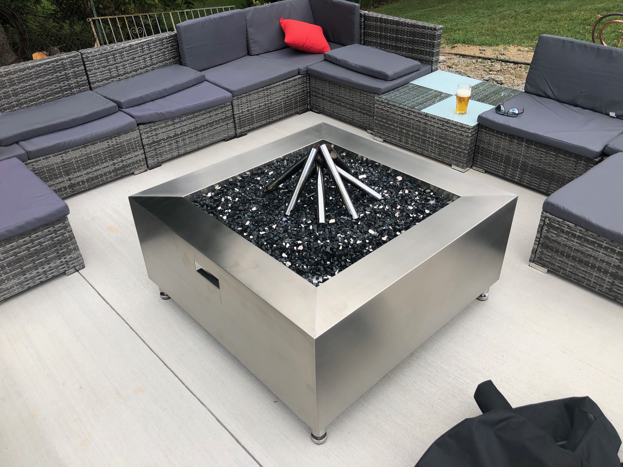 Added some "chrome kindling"