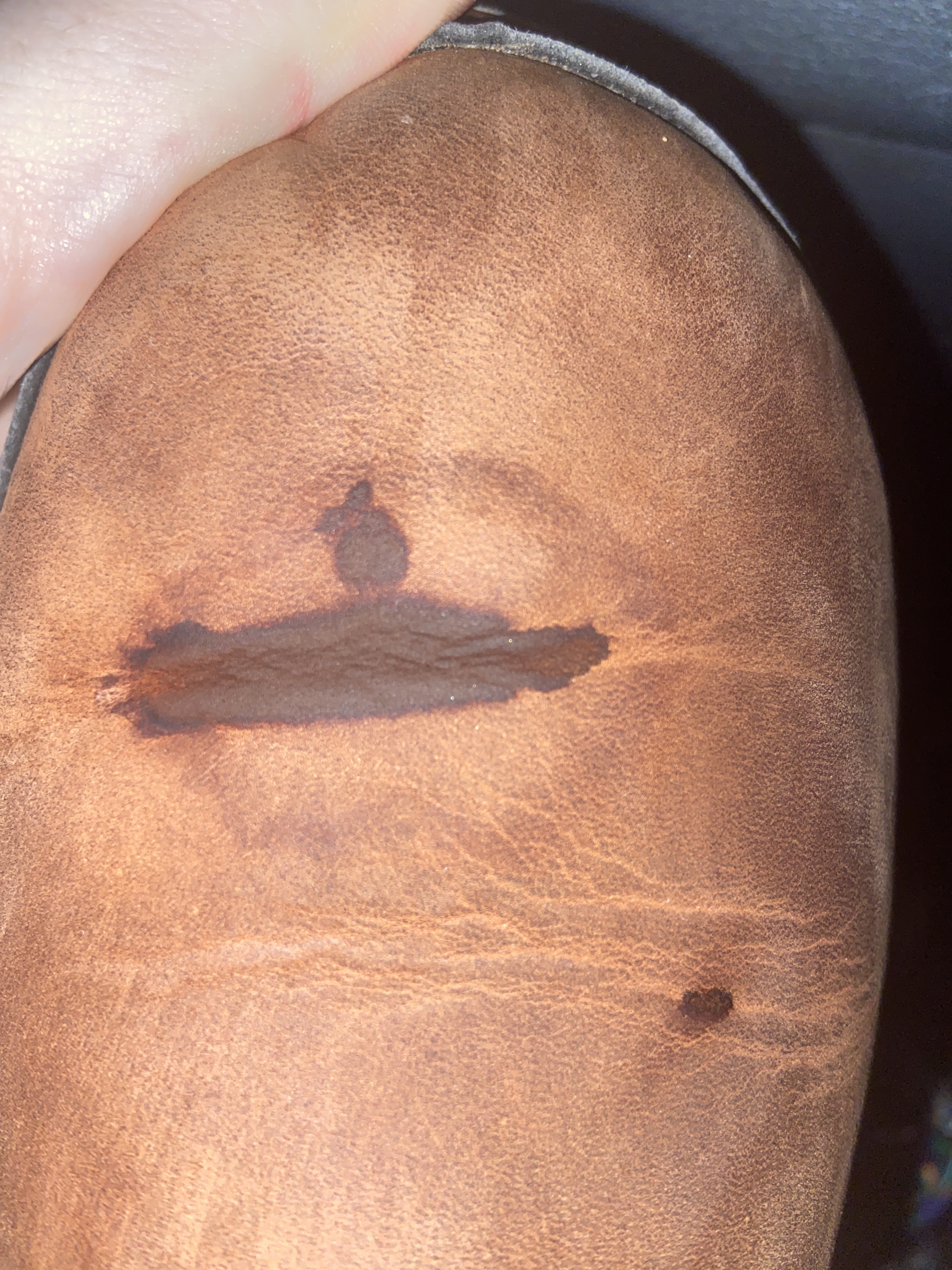 New water stain, on top of old water stain.