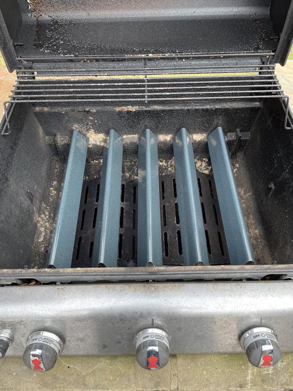 Also purchased the bottom pieces as well that set below grates. Fit perfectly.