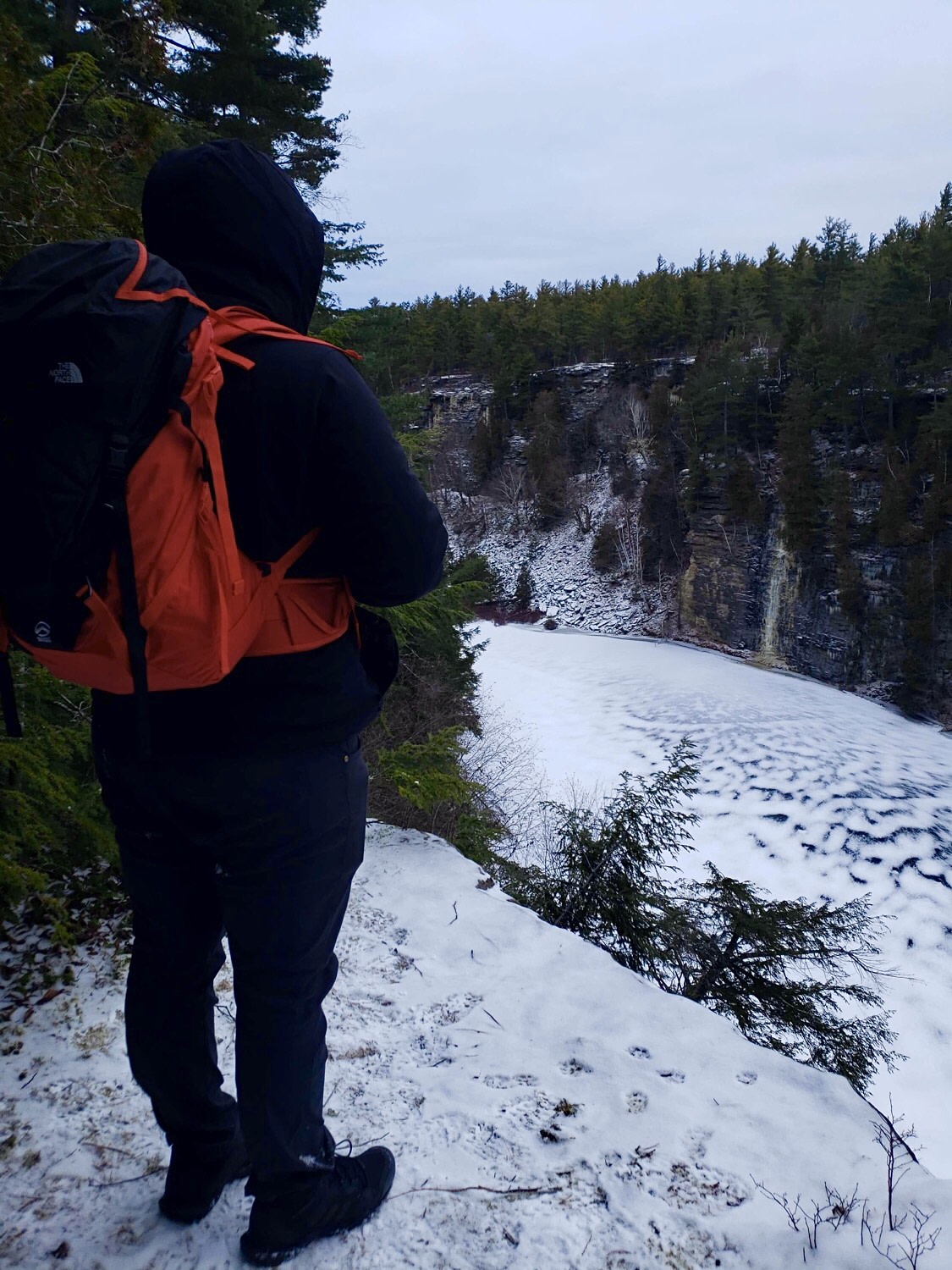 Up near the Canadian border, this was my first hike with my new jacket, and it exceeded expectations.