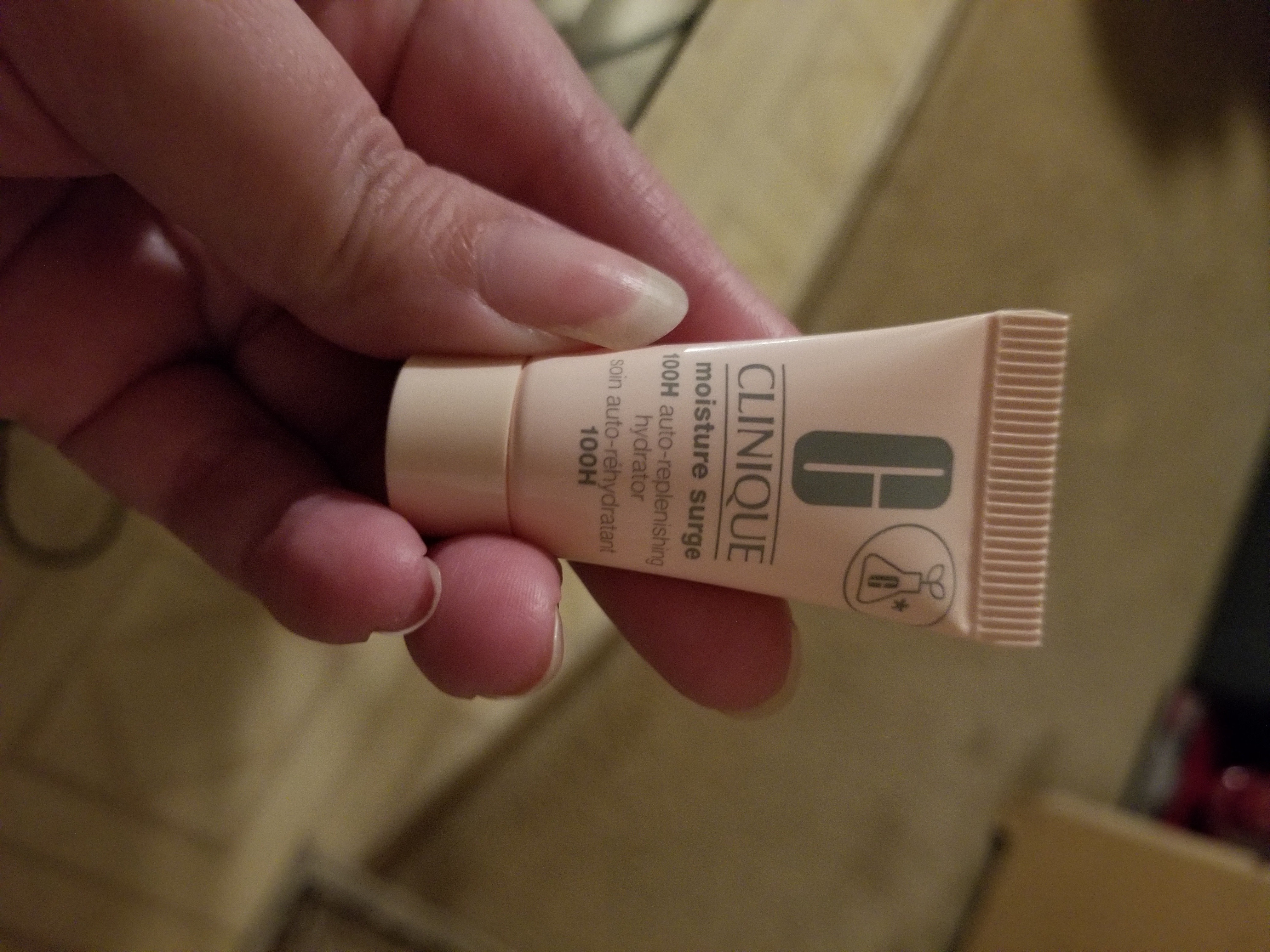 Time to get my face dehydrated.