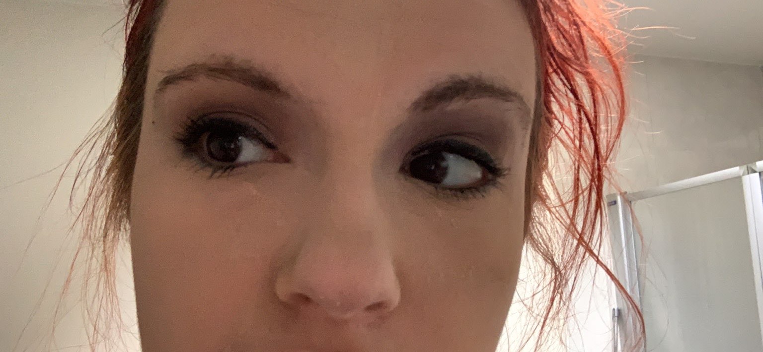 Ignore my eyebrows please, this was after sleeping in it by accident