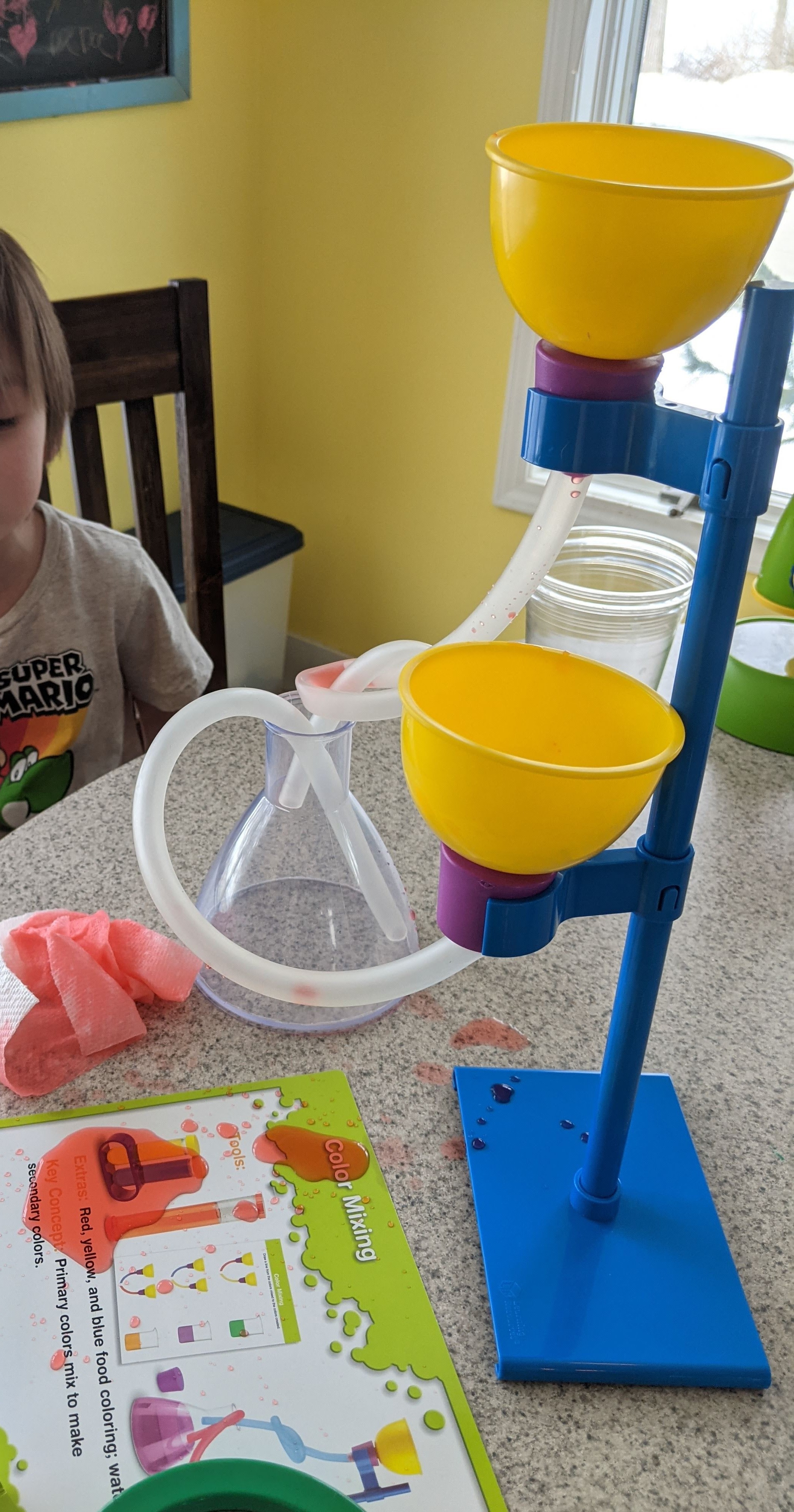 Tubes don't fit and spilled all over.