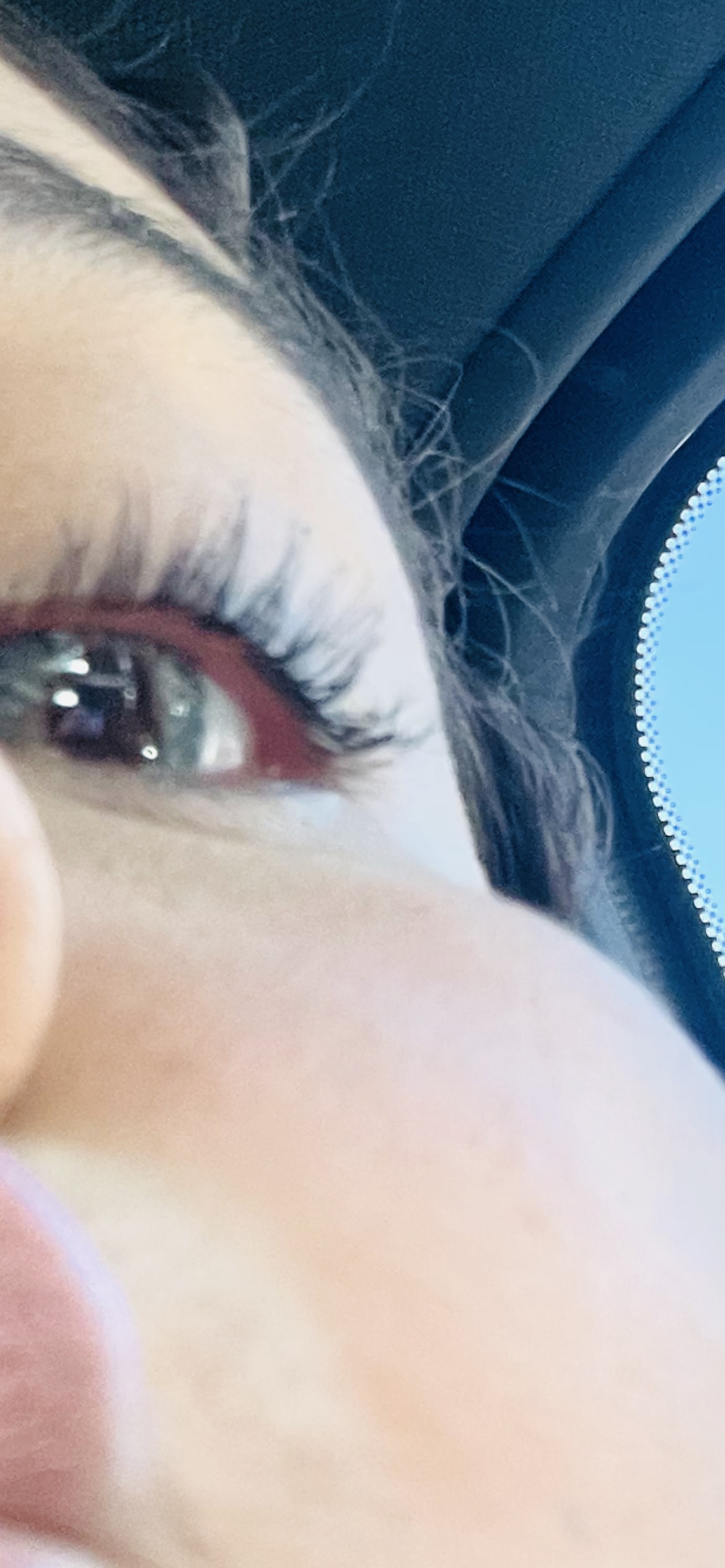 This is without a second coat and I like to do makeup with no falsies and the mascara pulls it all together !!