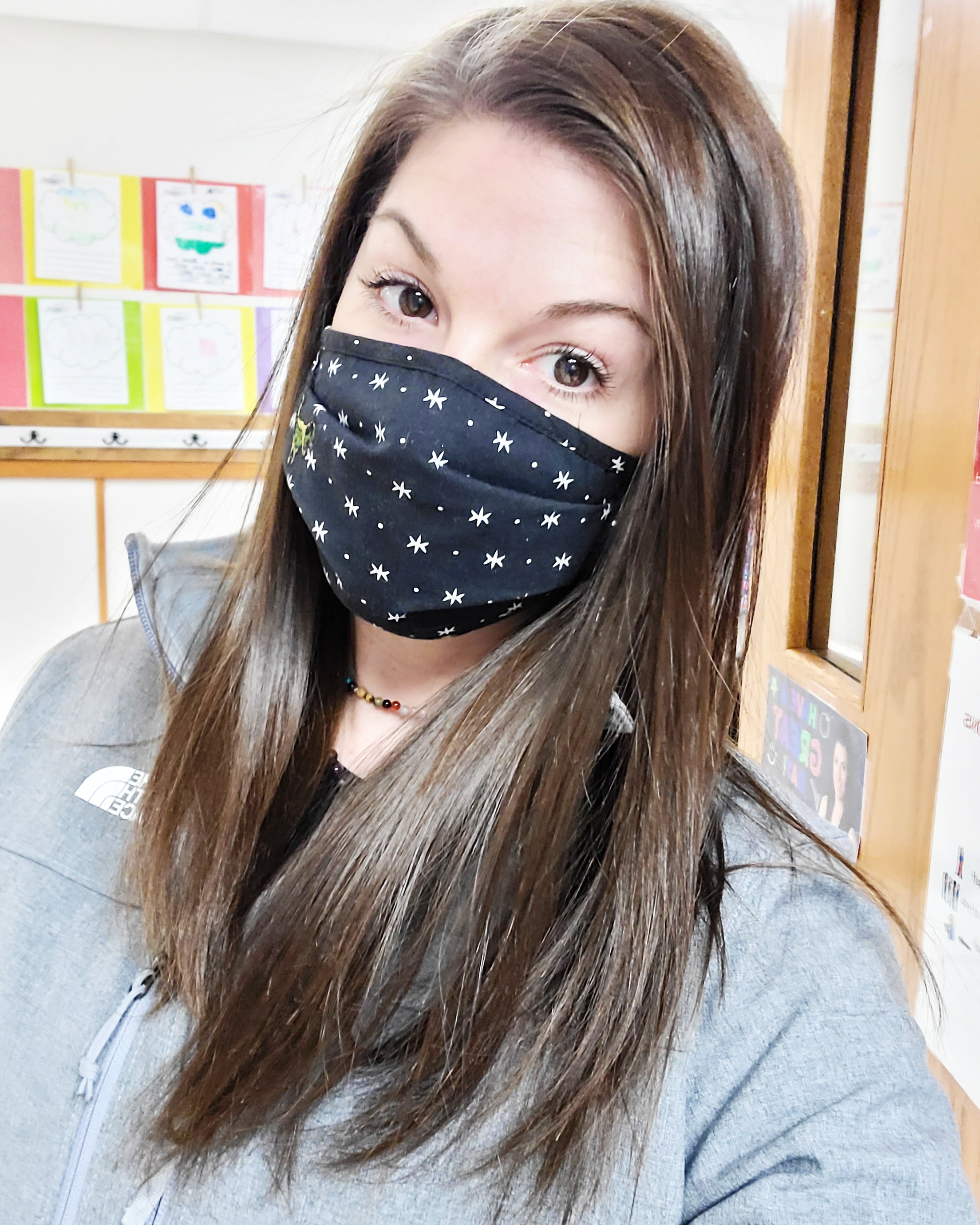 Looking stylish when my classroom is freezing cold!!