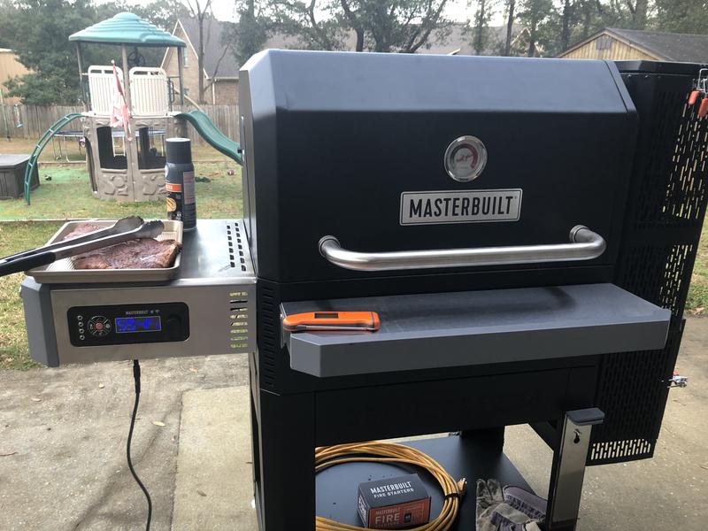 Flank steak ready to sear at 600 degrees with ease.