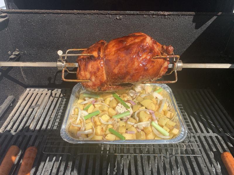 Duck and duck fat potatoes