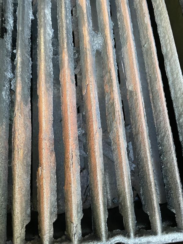 Rusted grate