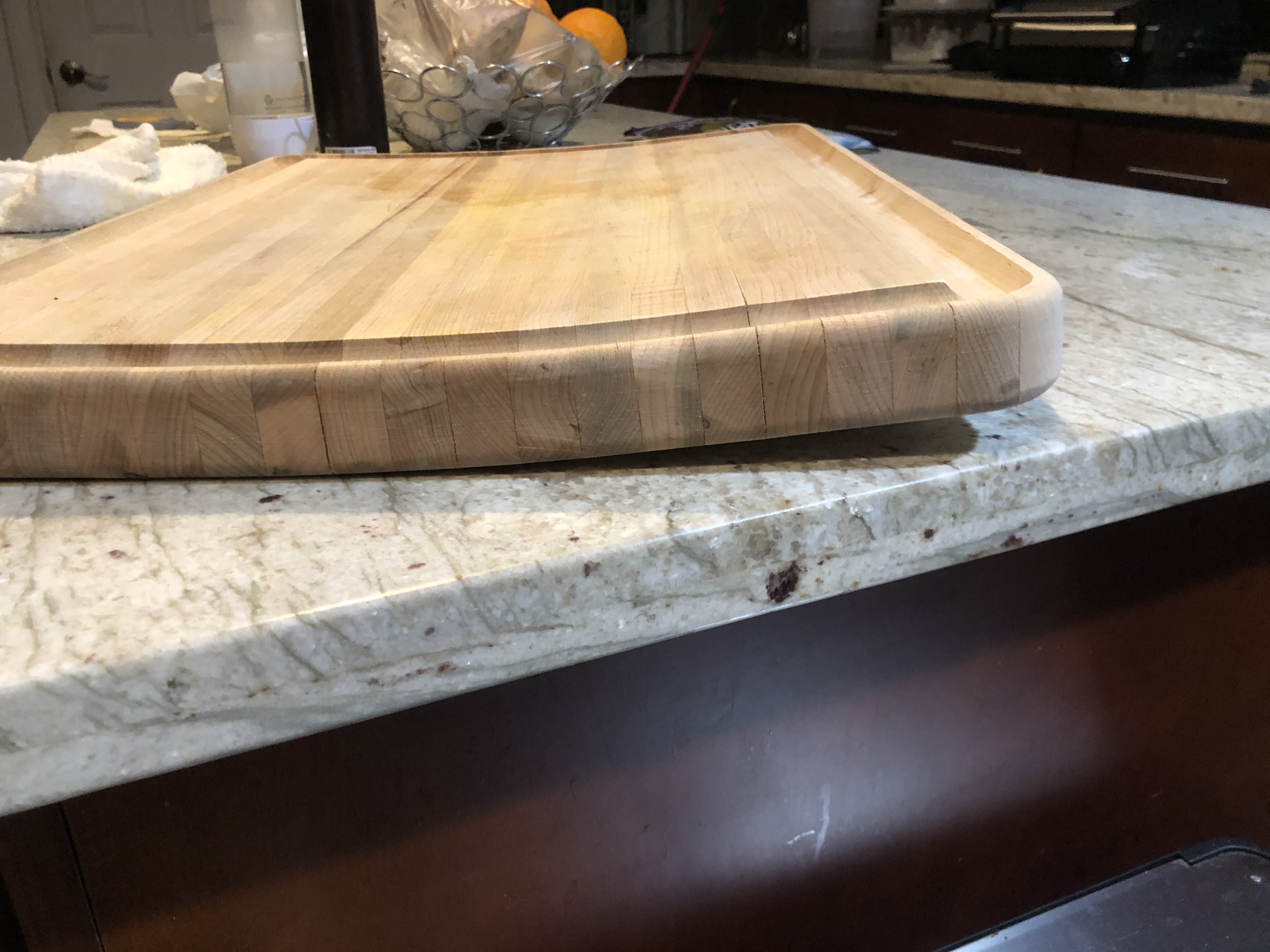 I flattened one side but its a "U" shape