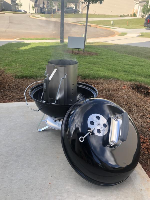 Weber charcoal chimney
