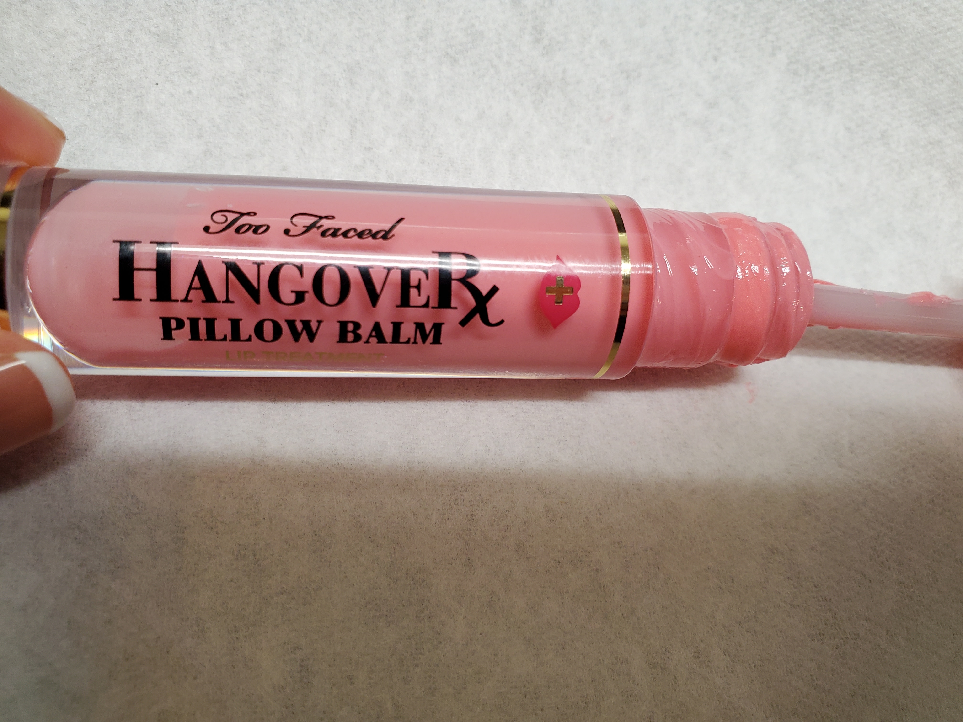 Spillage on screw of bottle