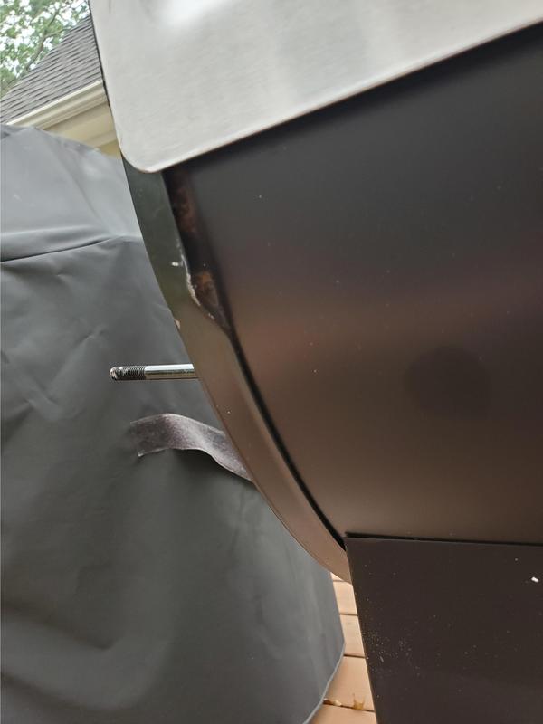 Biggest of 3 dents and worst of rust