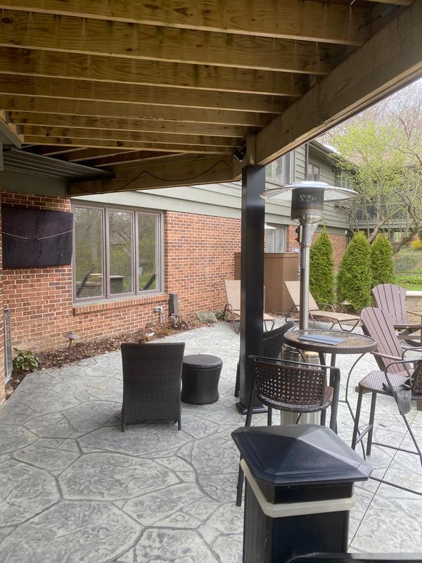 Awesome addition to outdoor living area!