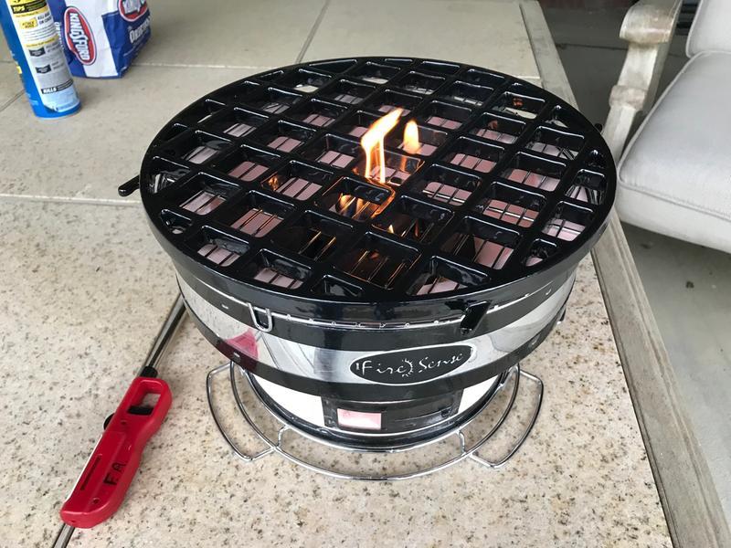 First Fire, Only 10 Briquettes Needed~!