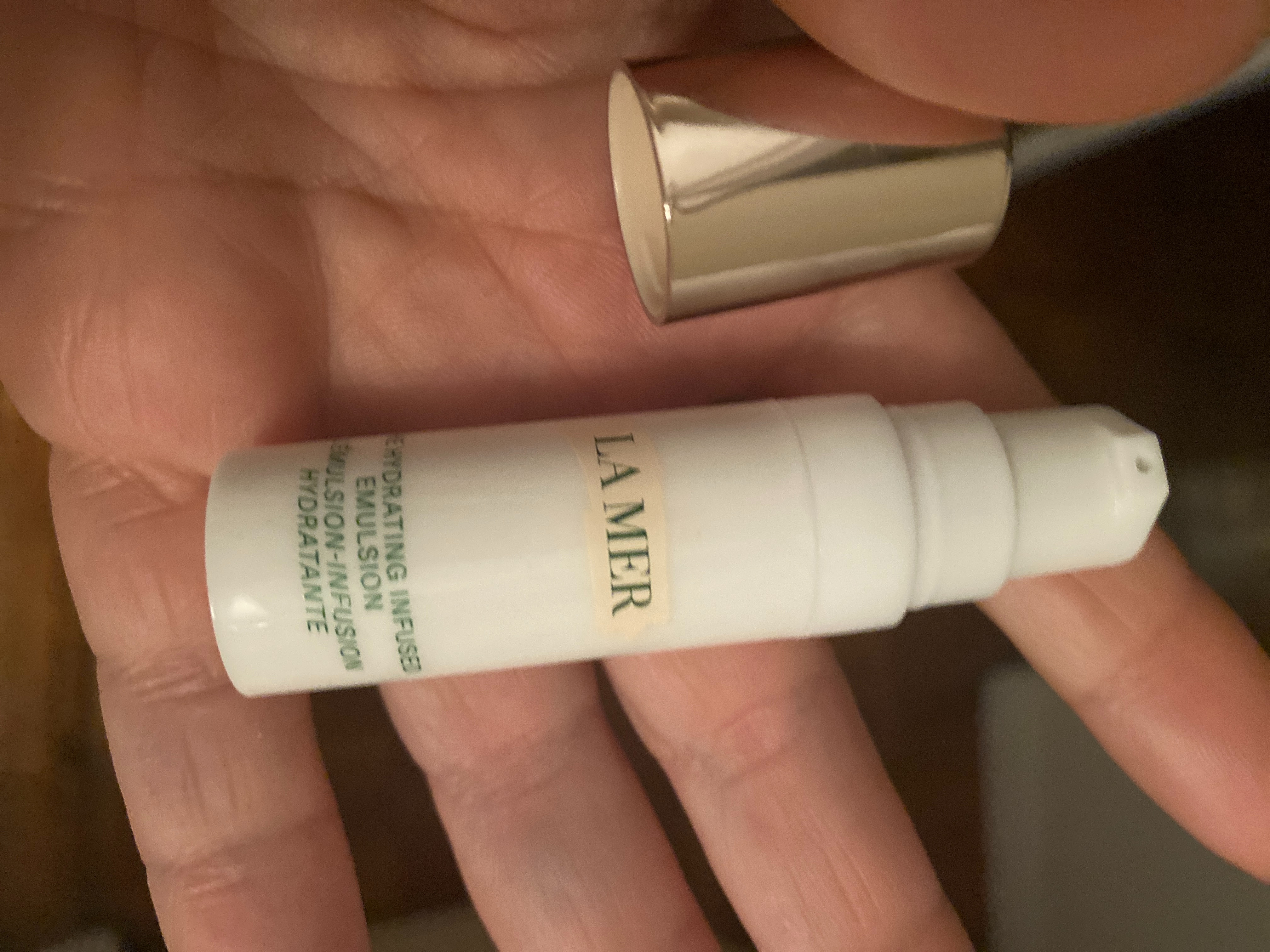 This tiny bottle will cover you for about six weeks to two months