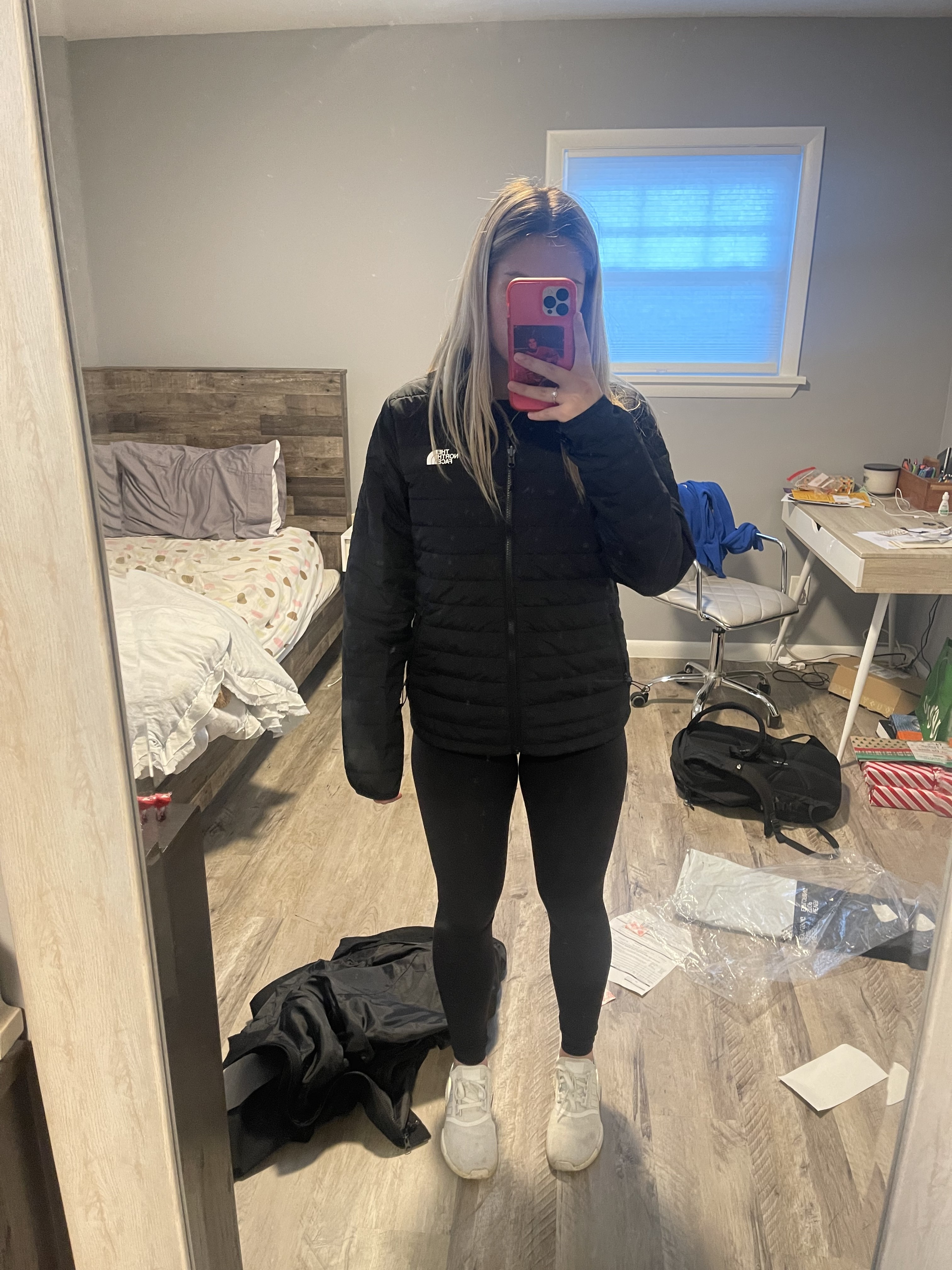 With the under jacket