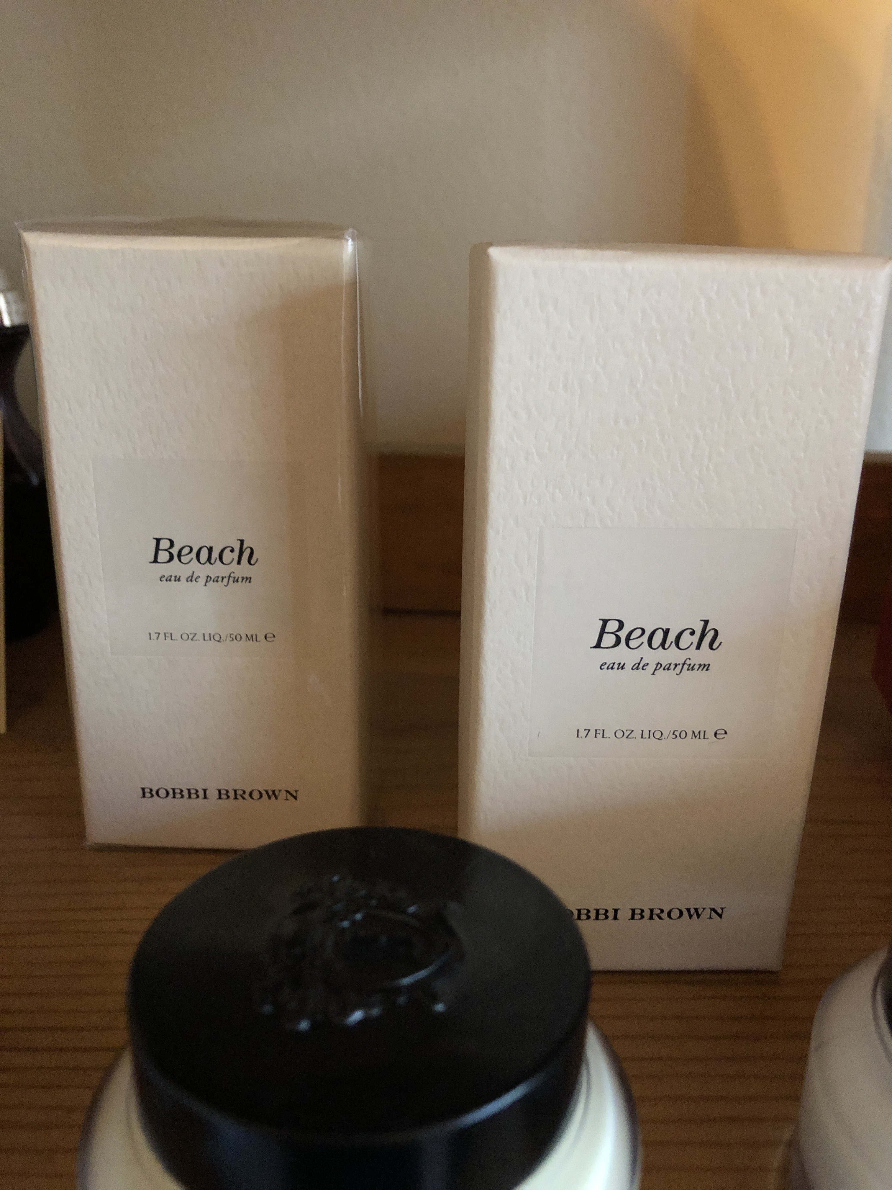 Two bottles of Beach