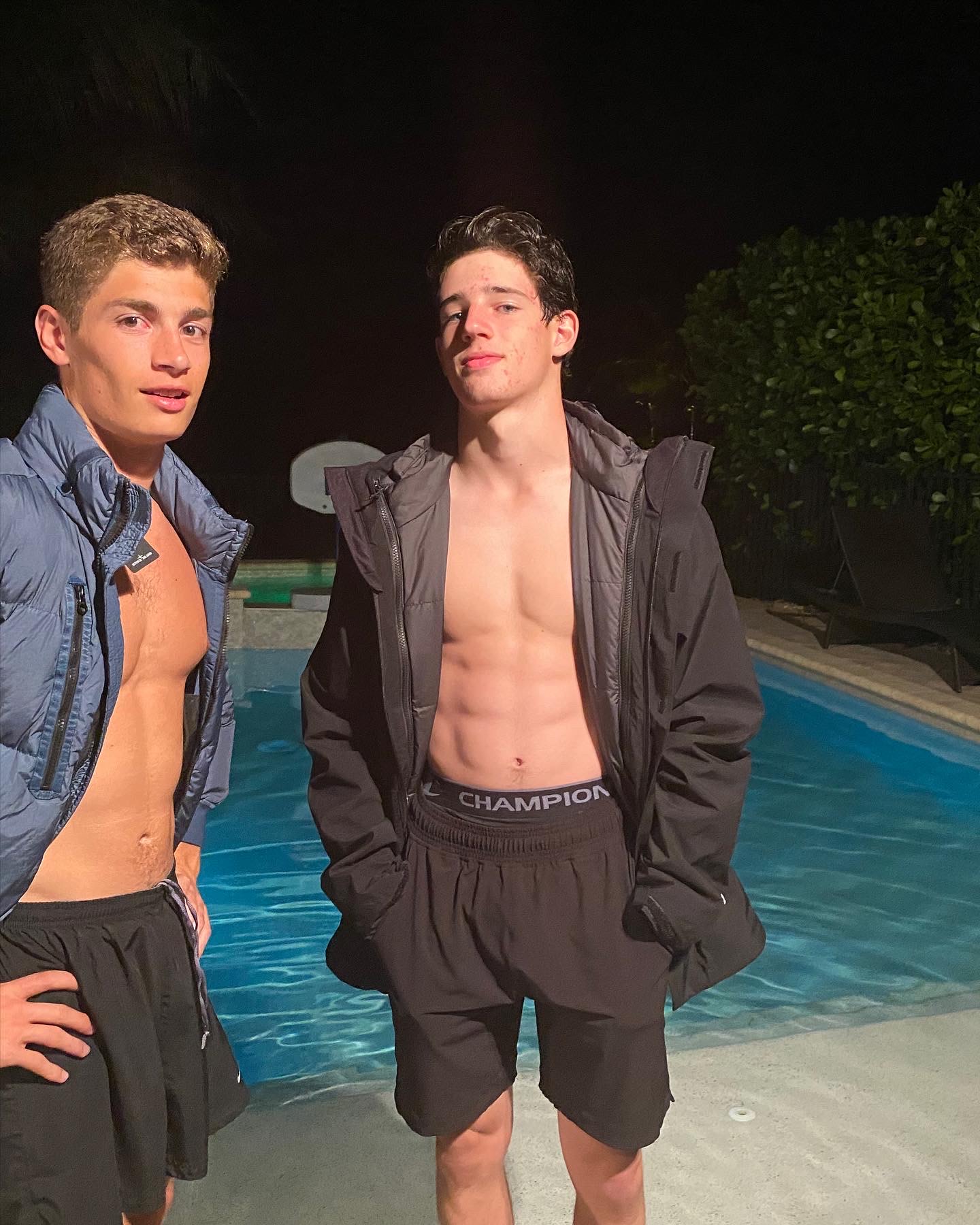 When you get a Christmas North Face in Florida!