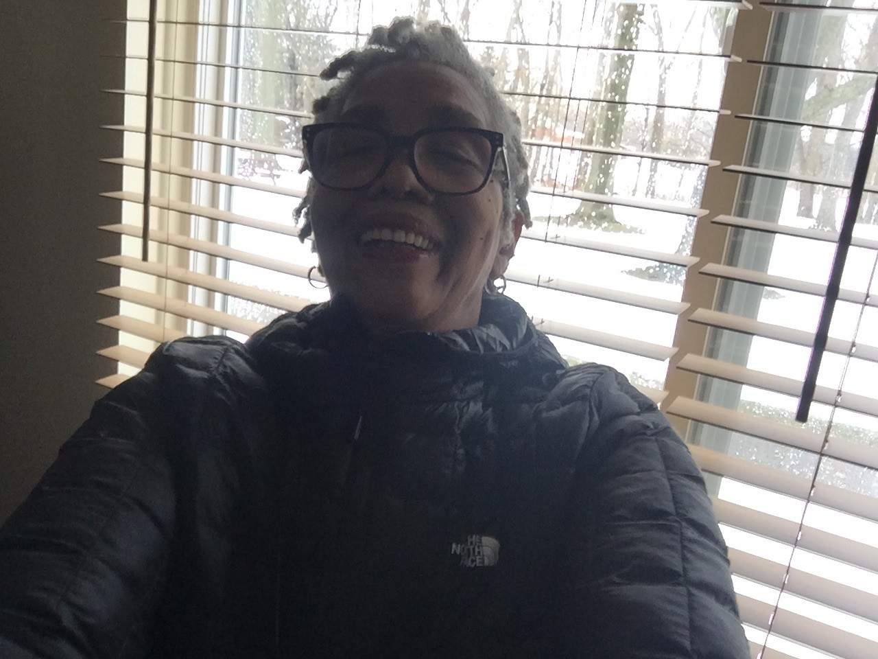 Cheryl enjoying my new ThermoBall #THEBESTOFTHEBEST