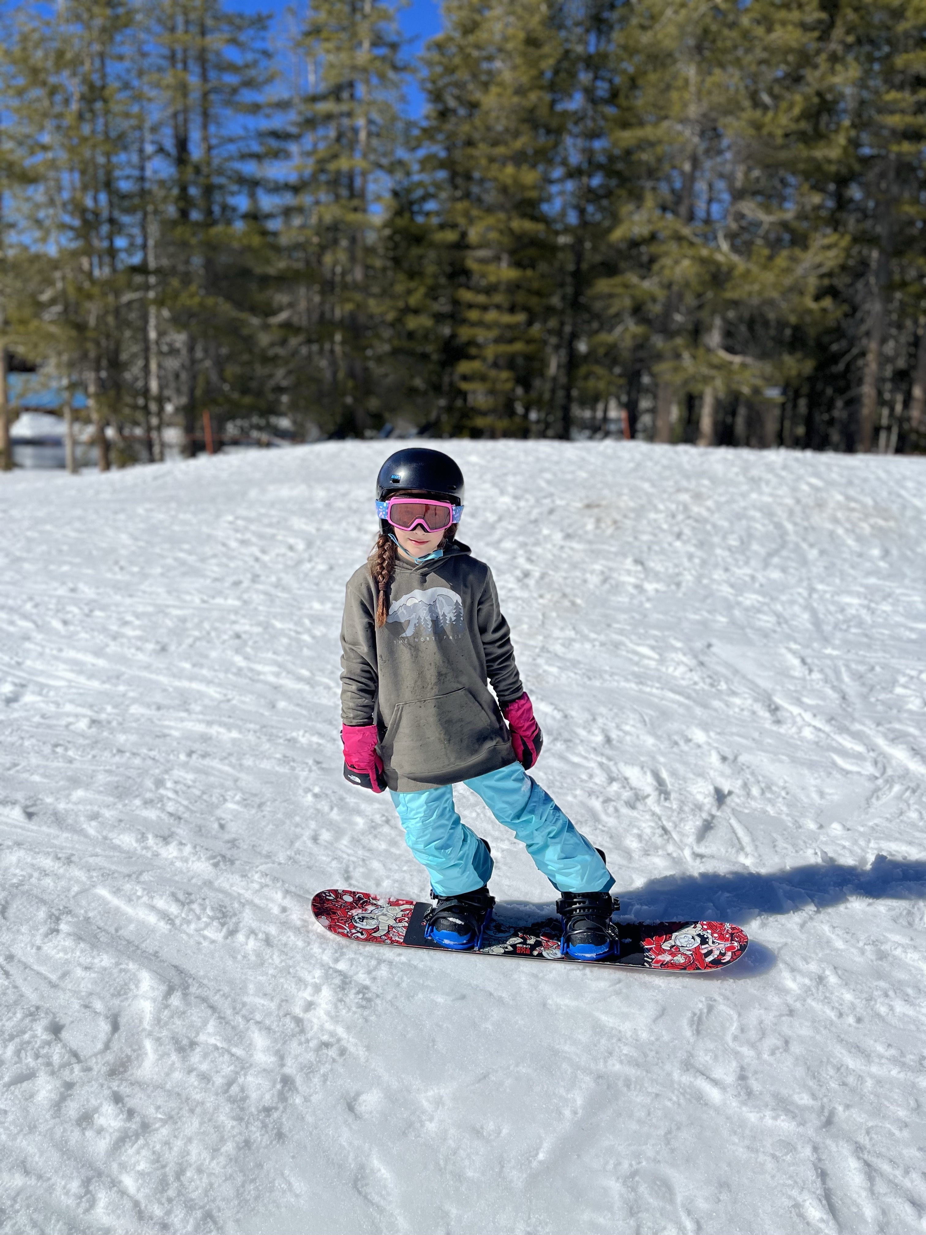 Snowboarding this past week.