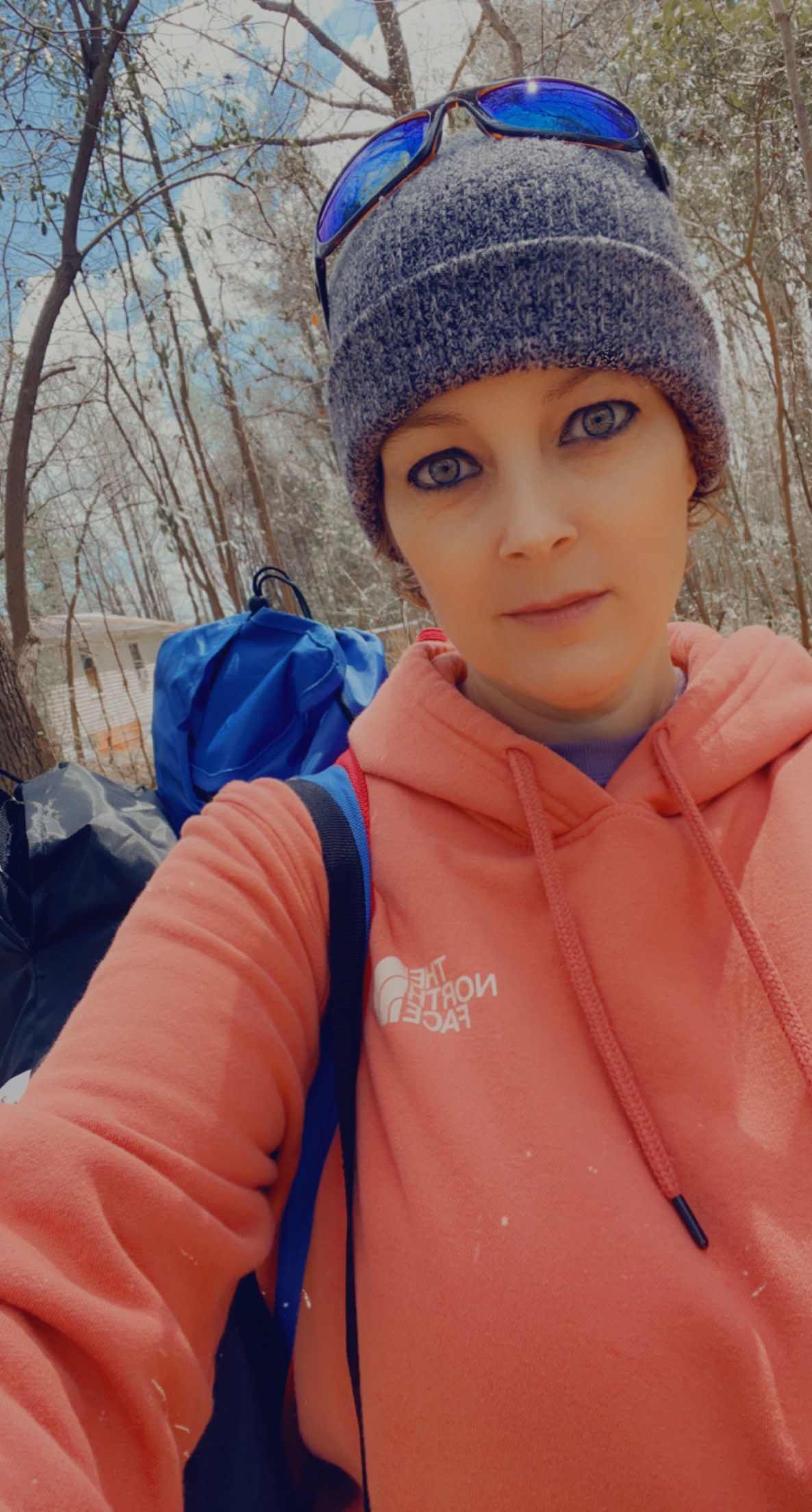 It kept me comfy and warm in the woods