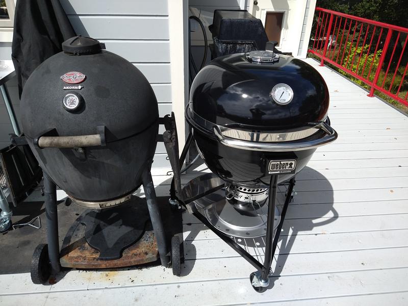 After 5 years, the old grill was tired, but I expect the E6 to last a long time