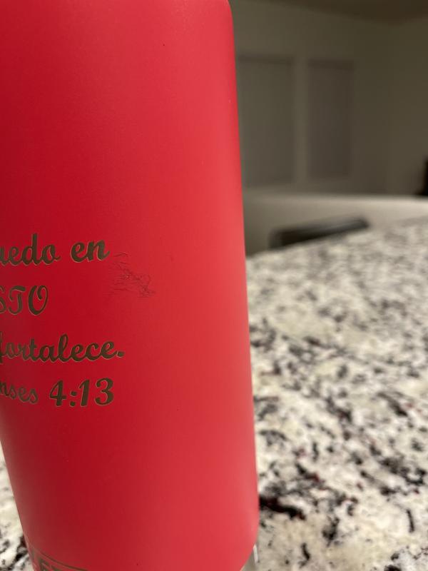 I haven't even dropped, I have no idea how that got there.