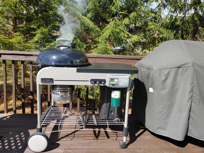 Smoking/grilling ribs