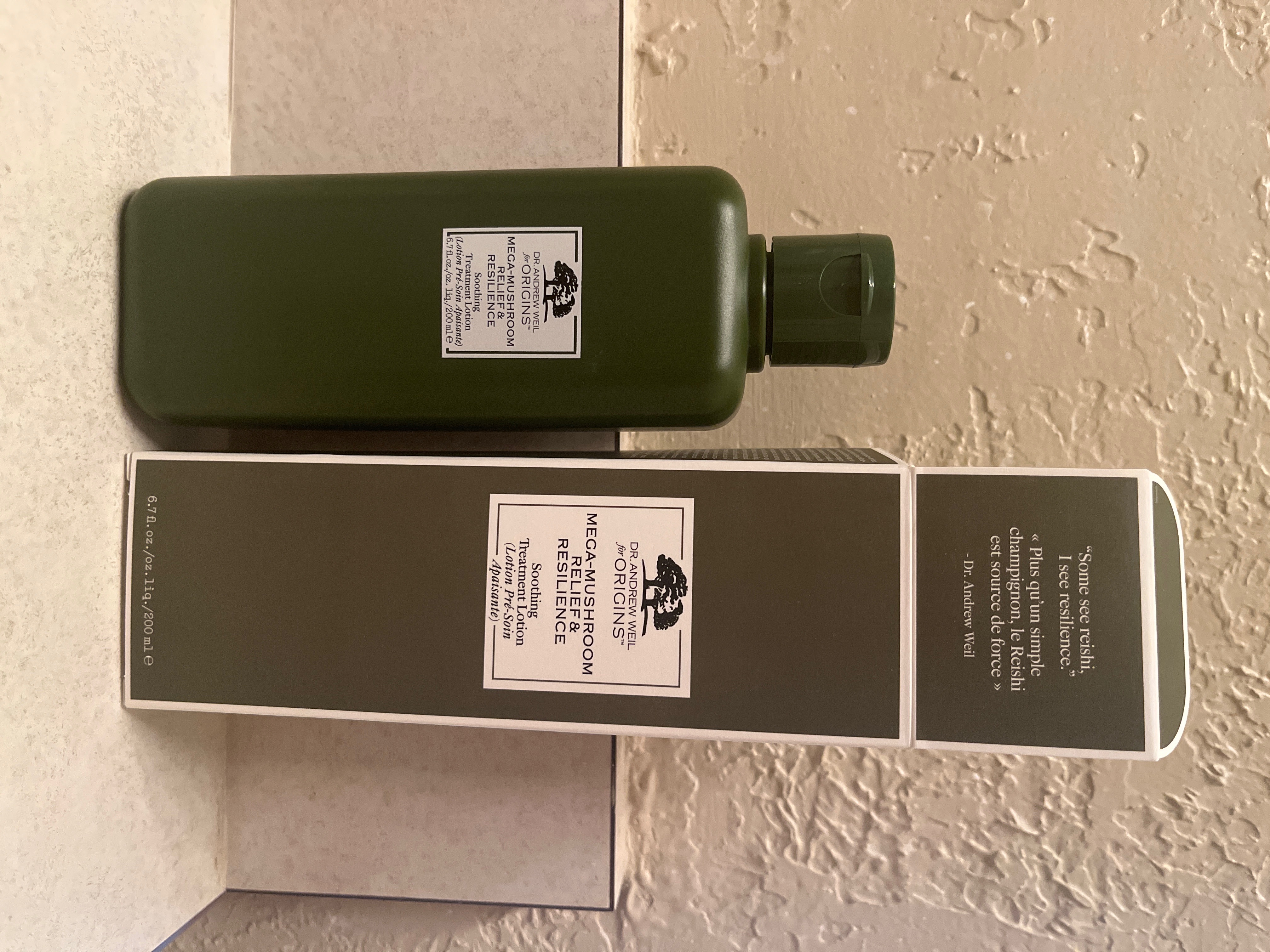 Bottle and packaging