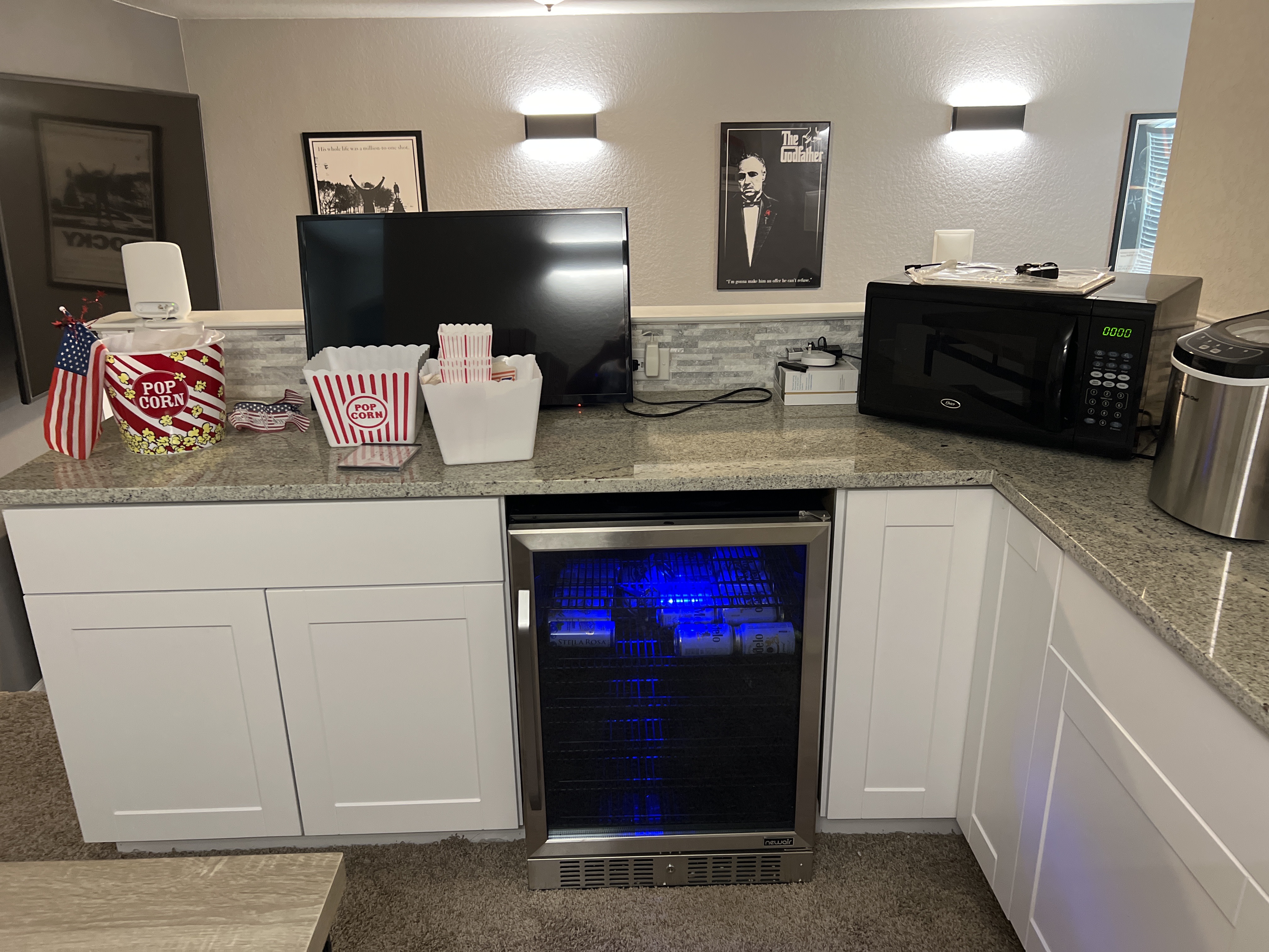 Snack Bar & Media Room