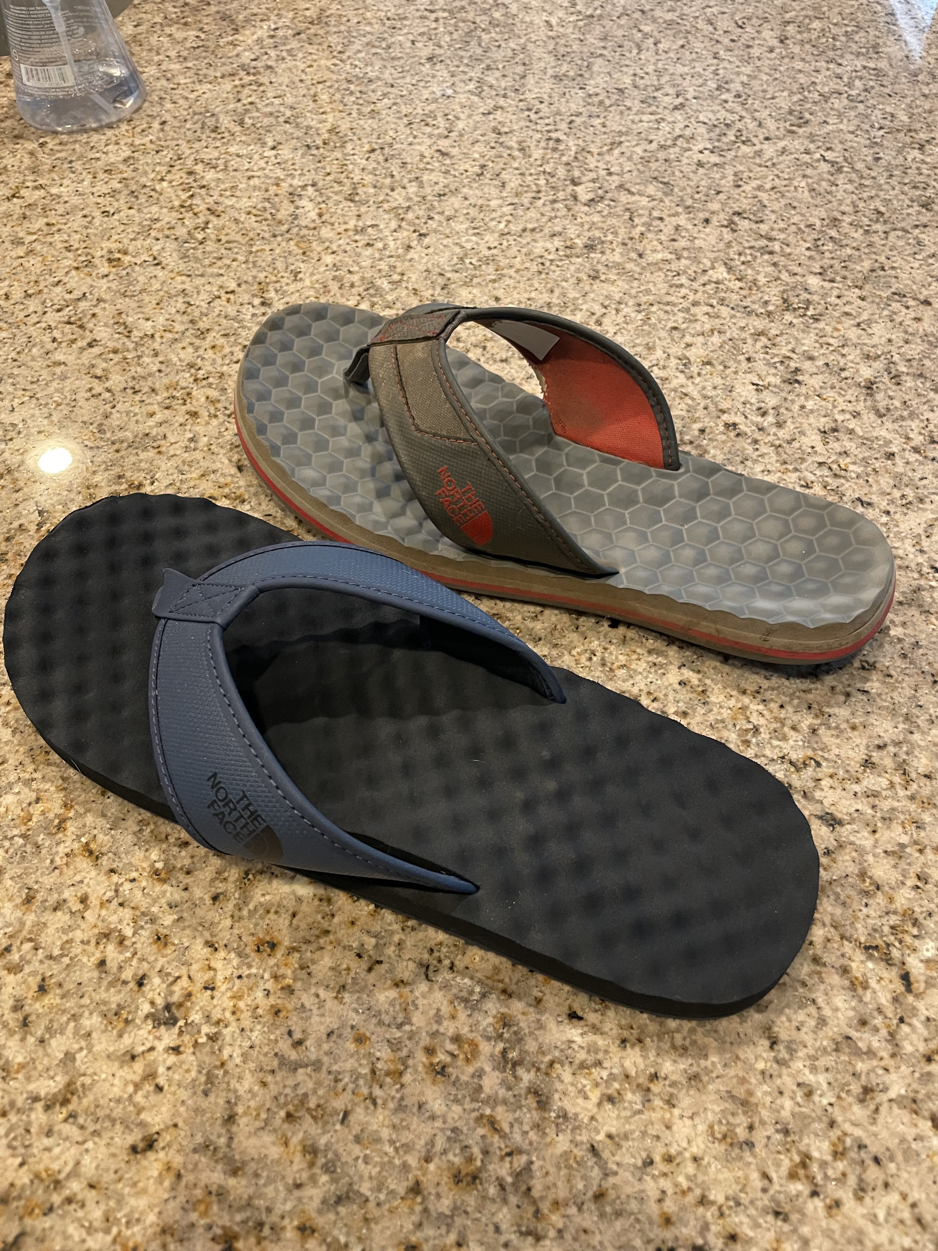 New on the left, old on the right