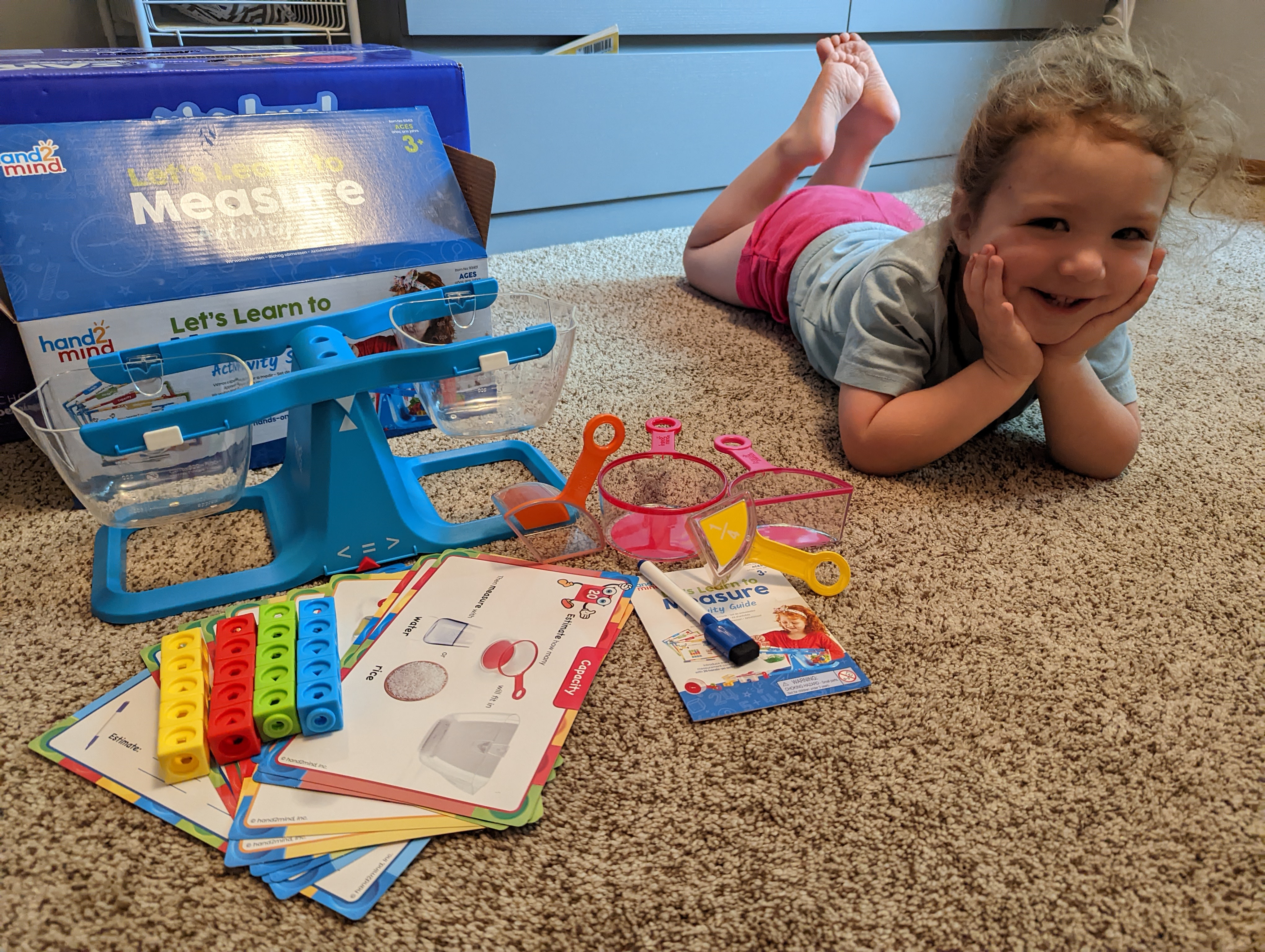 Hardly containing her excitement